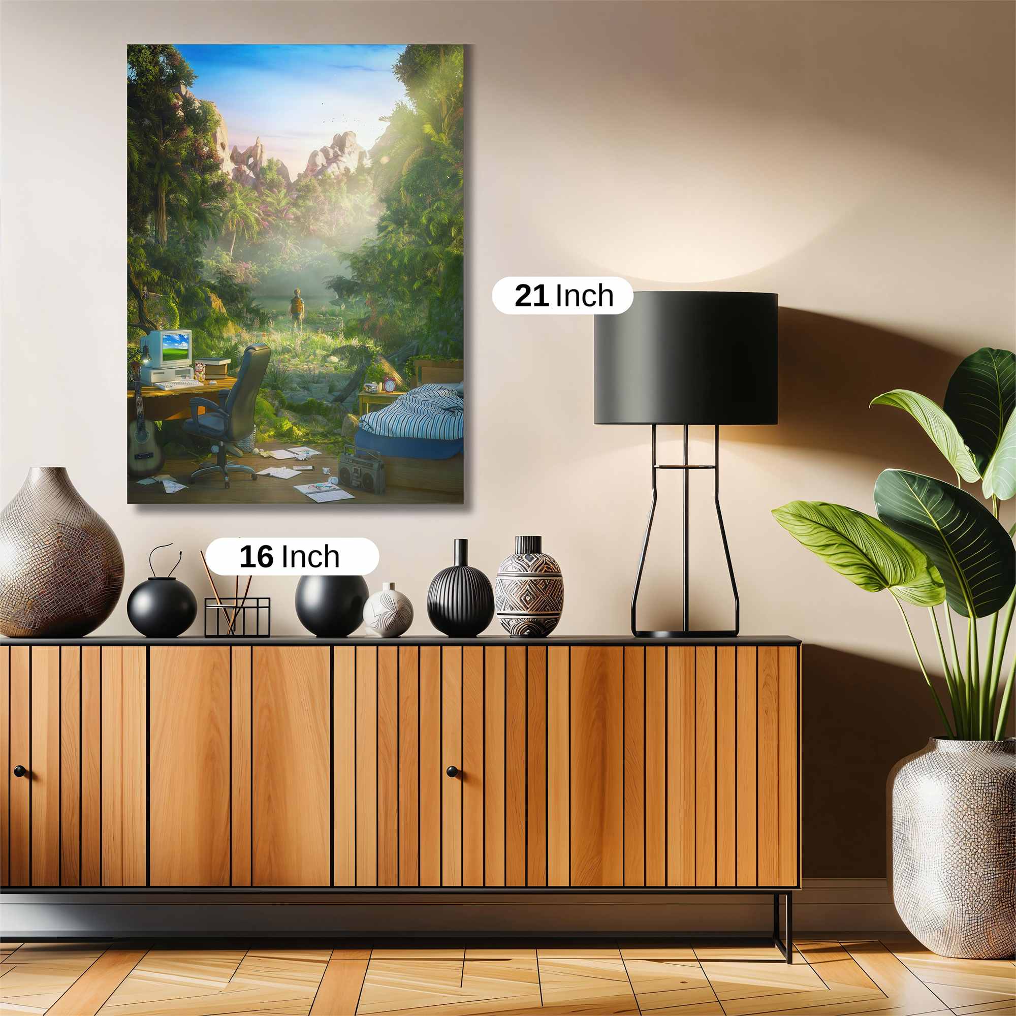 Mystic Blaze Safe Wall Magnetic / M