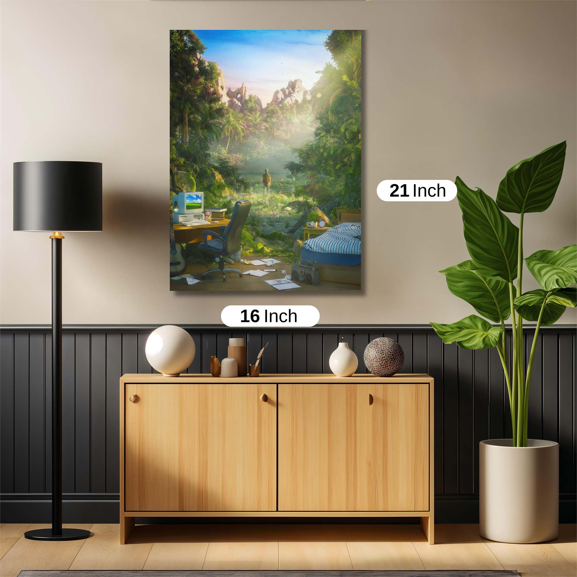 Mystic Blaze Safe Wall Magnetic / M