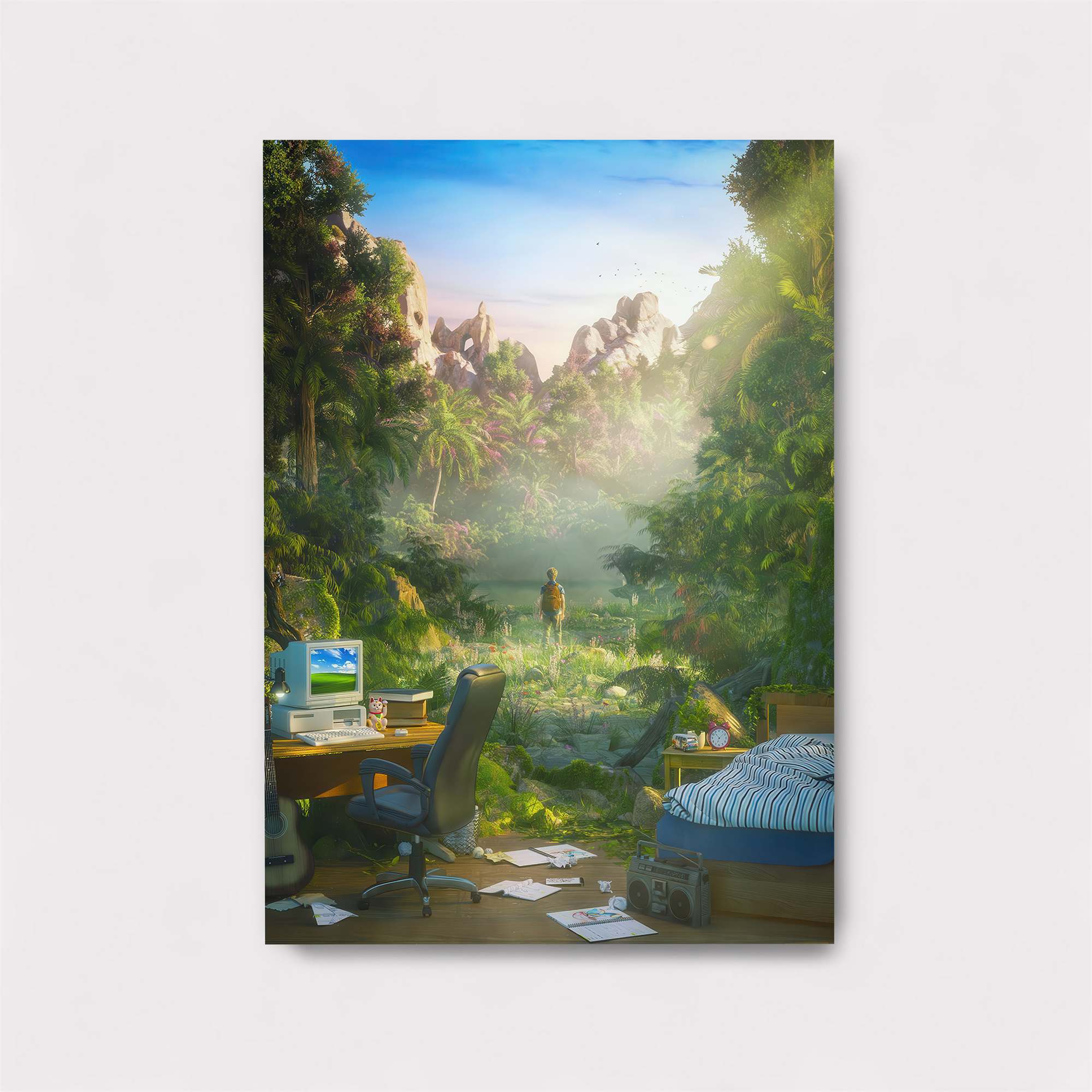 Mystic Blaze Safe Wall Magnetic / M