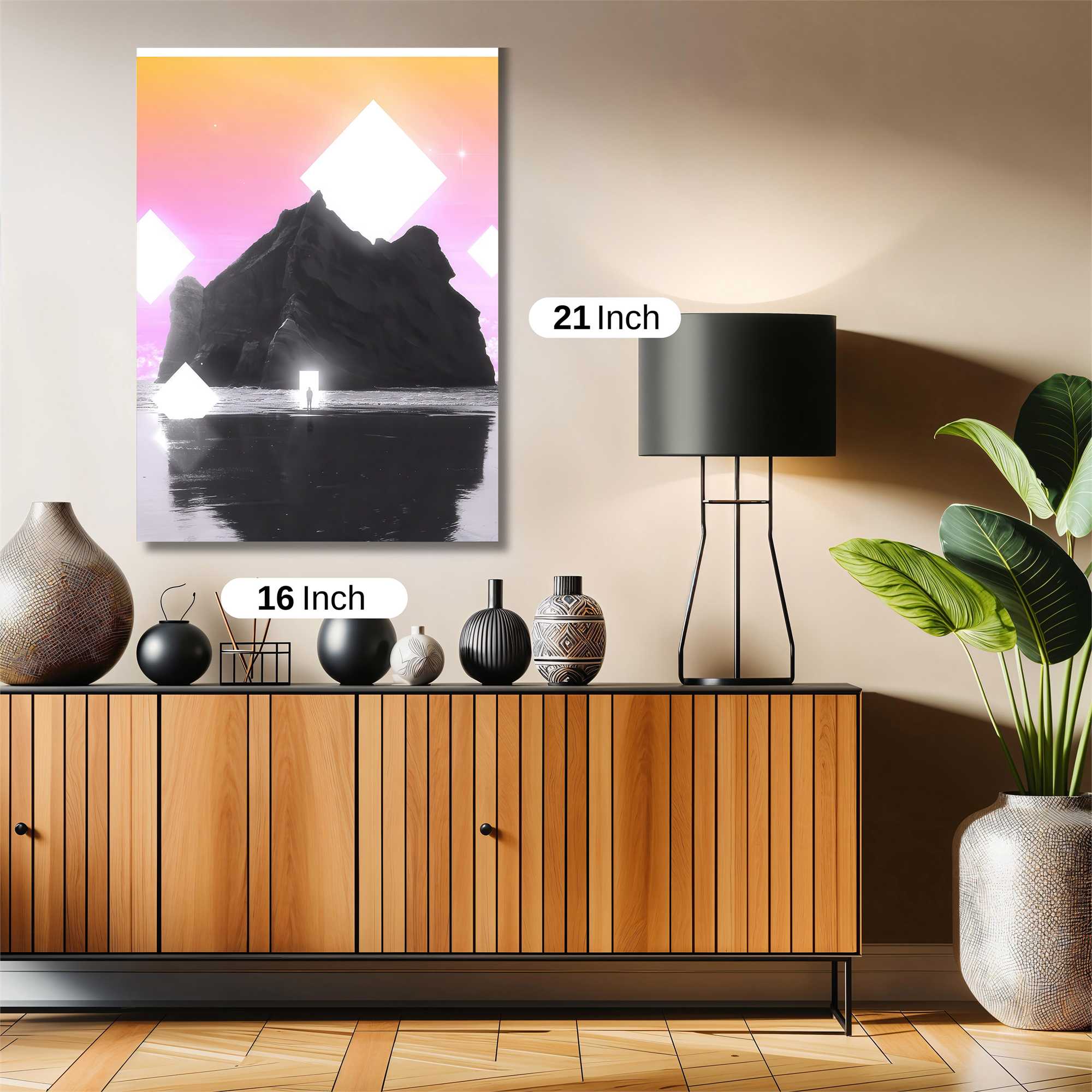 City Twilight Safe Wall Magnetic / M