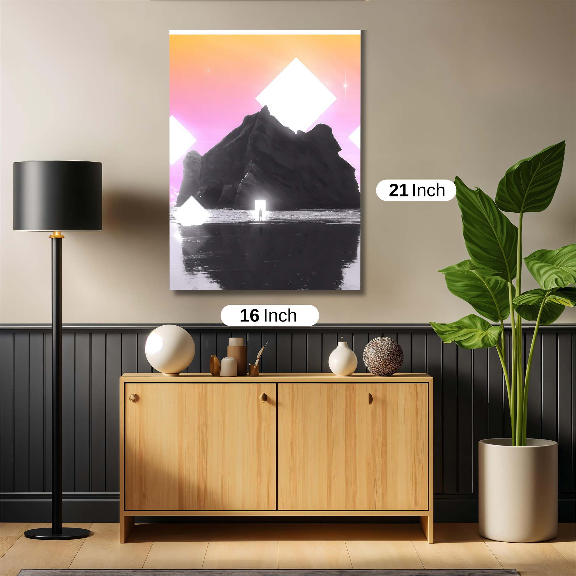 City Twilight Safe Wall Magnetic / M