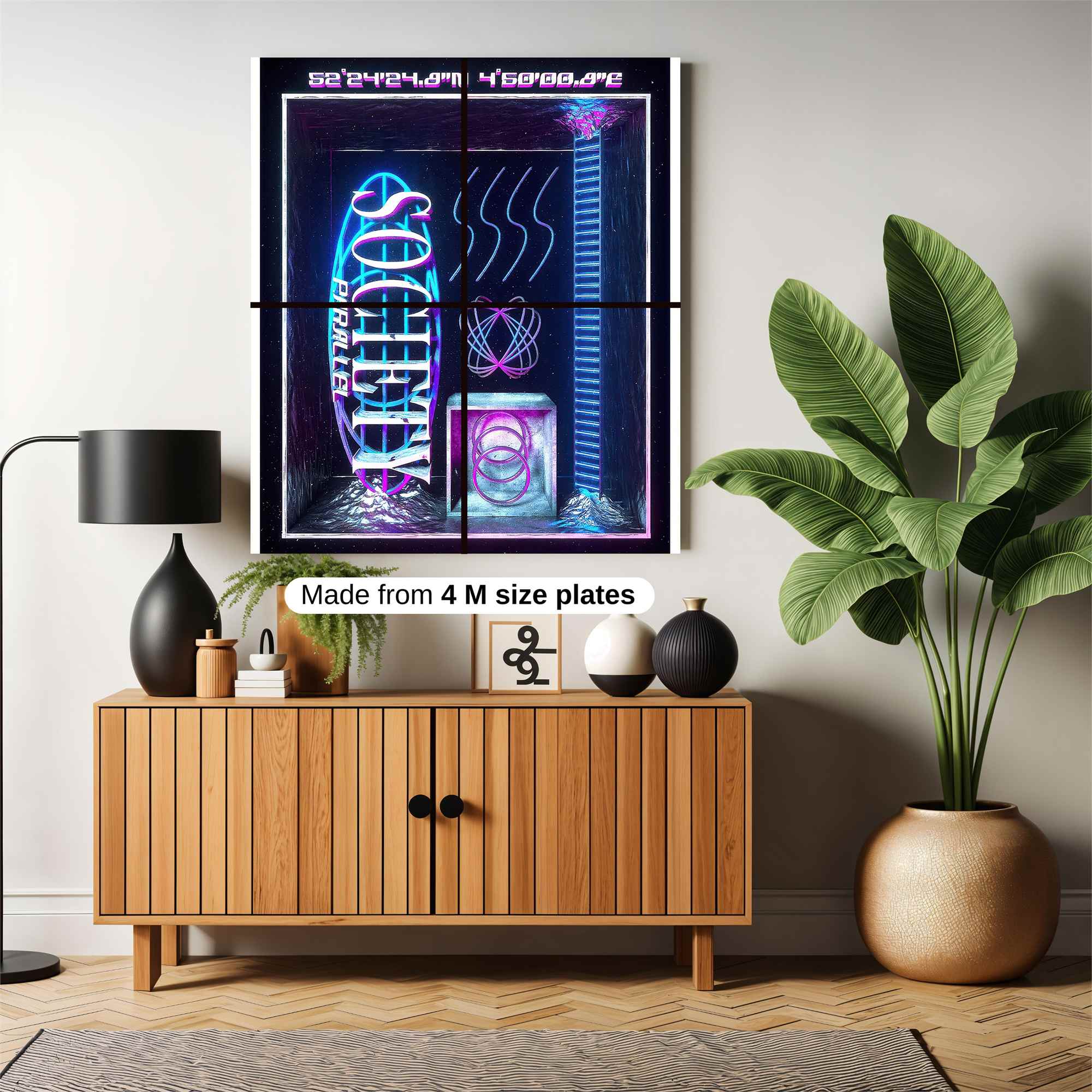 Cyberpunk Dream Safe Wall Magnetic / M