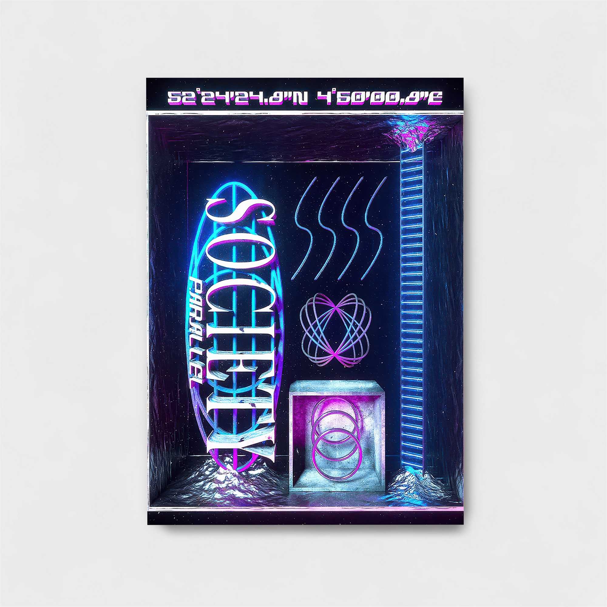 Cyberpunk Dream Safe Wall Magnetic / M