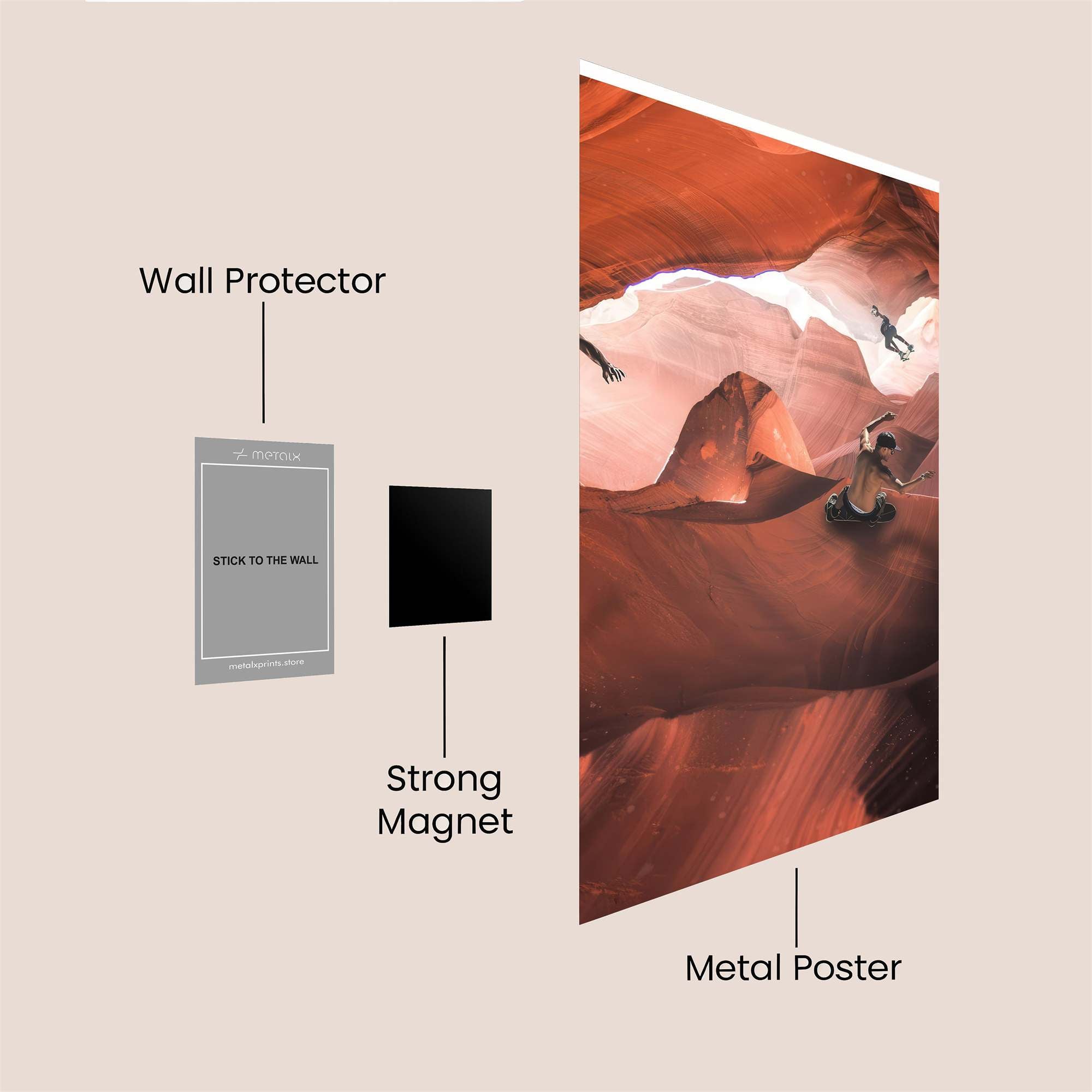 Rebel Whimsy Safe Wall Magnetic / M