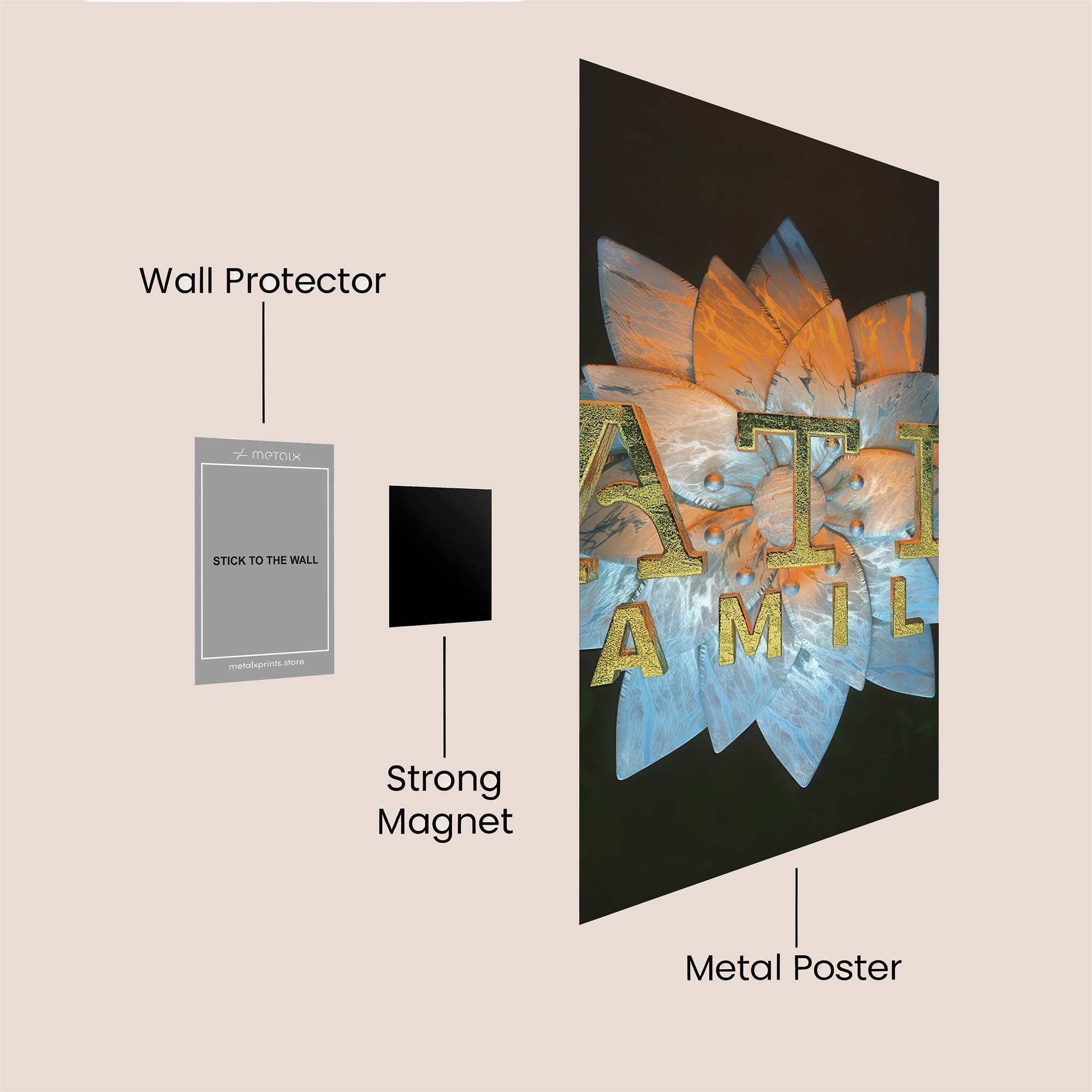 Dragon Serenity Safe Wall Magnetic / M