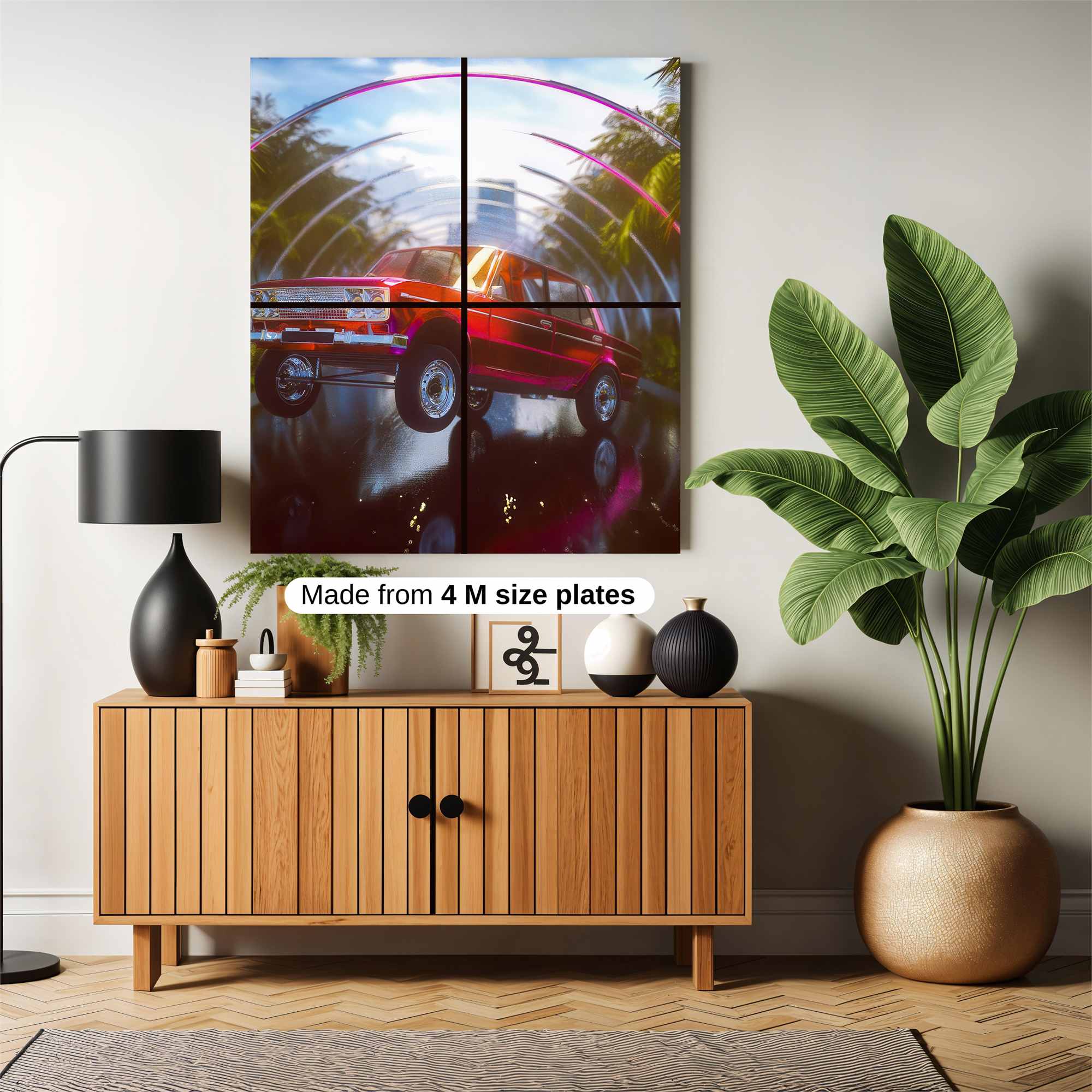 Sunset Solitude Safe Wall Magnetic / M