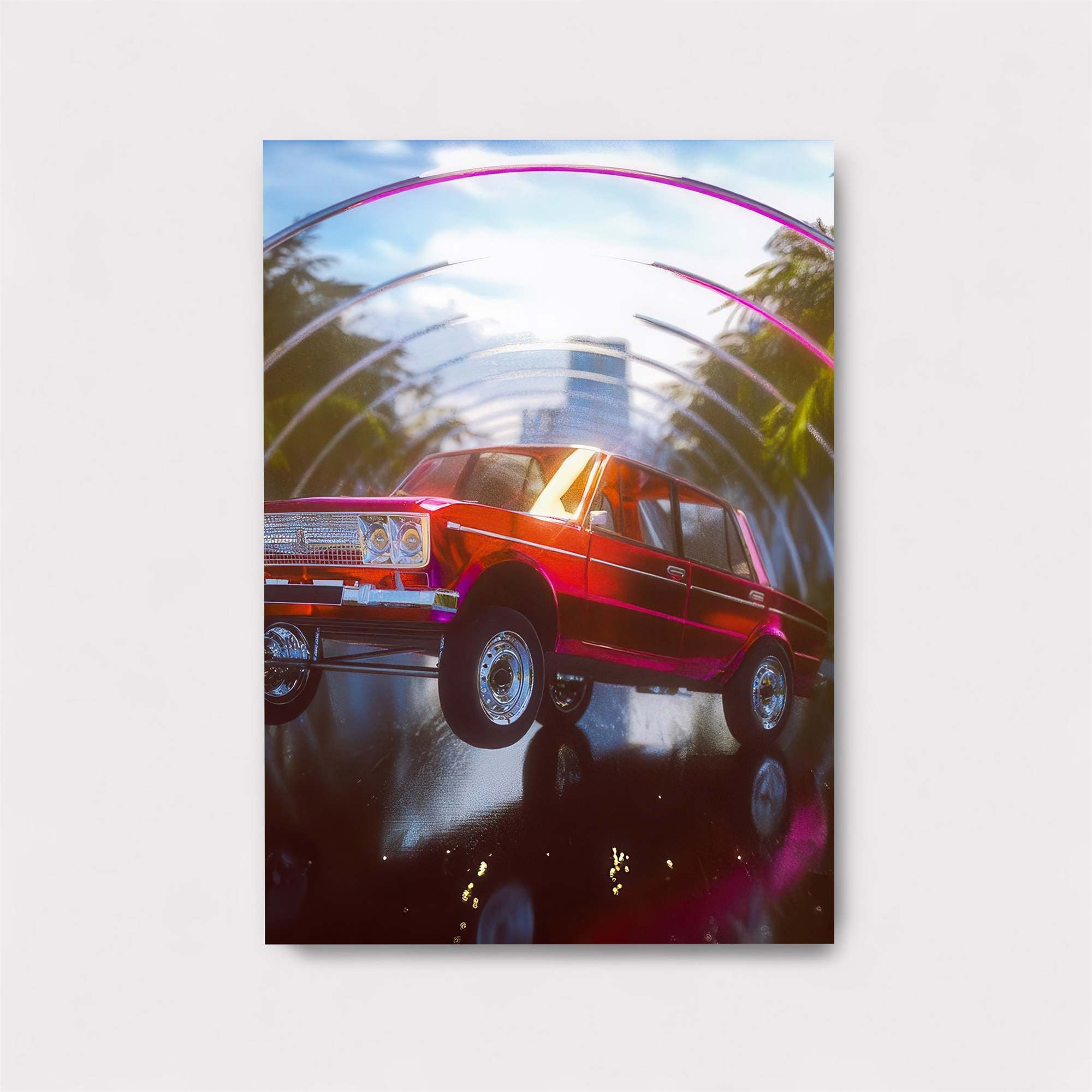 Sunset Solitude Safe Wall Magnetic / M