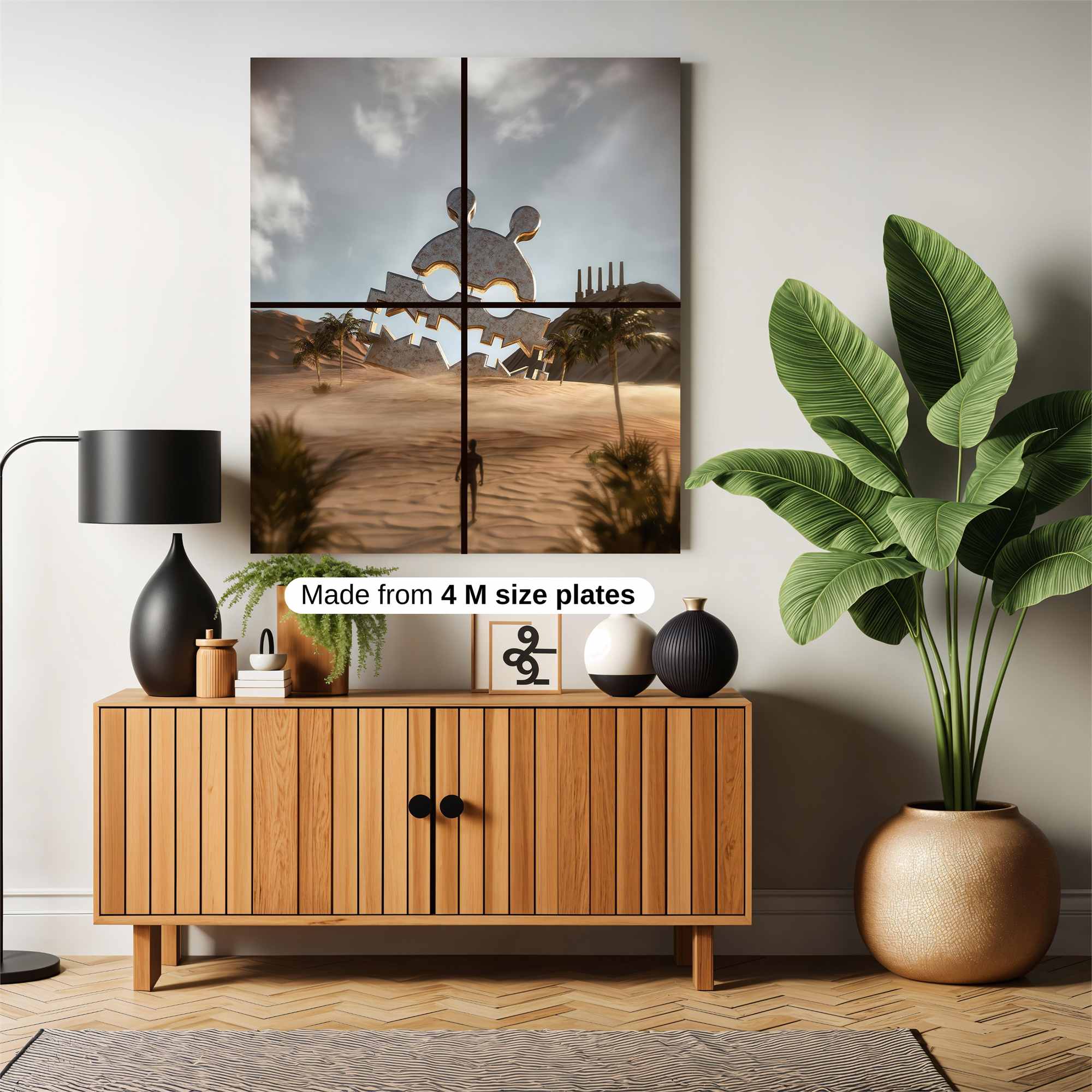 Sunset Solitude Safe Wall Magnetic / M