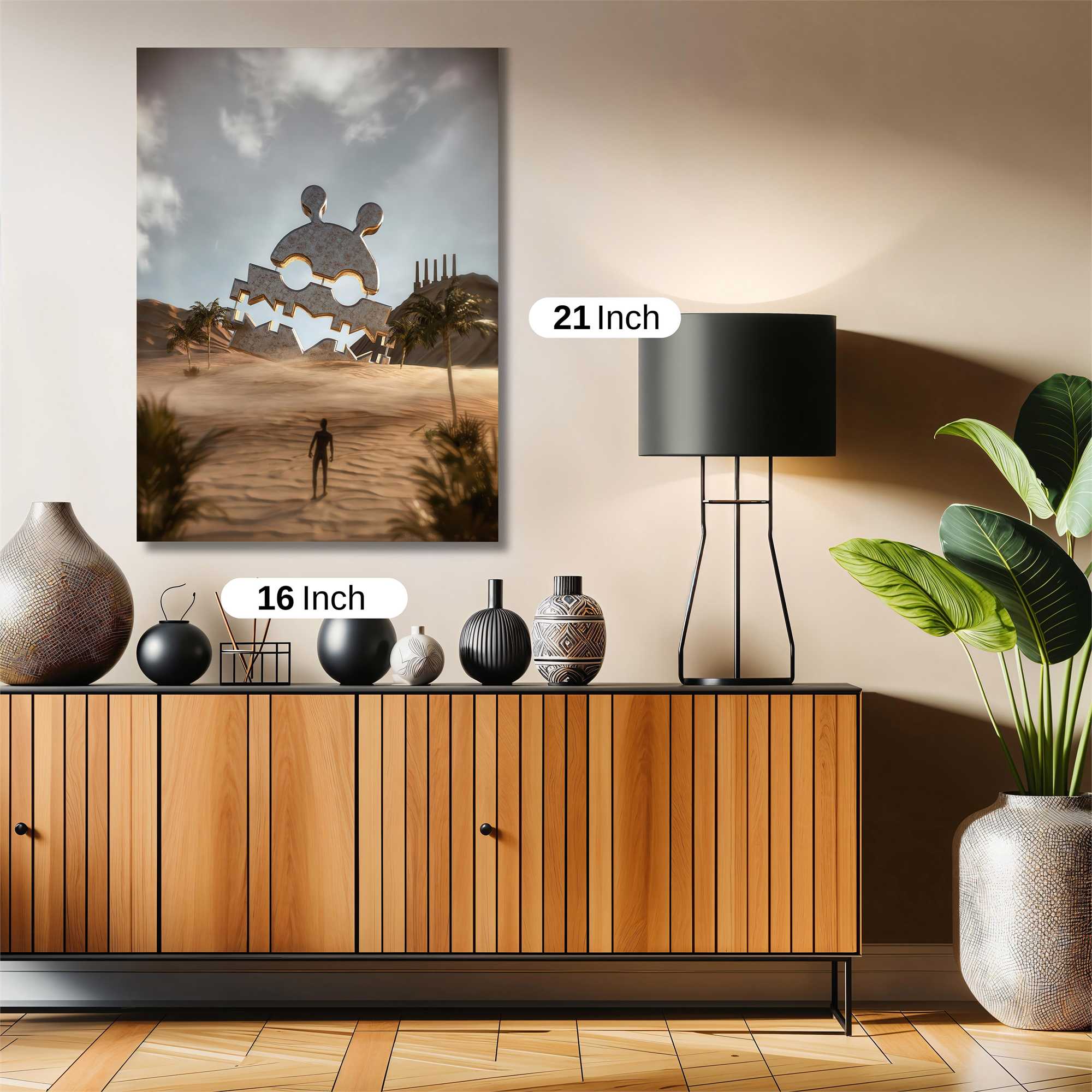 Sunset Solitude Safe Wall Magnetic / M