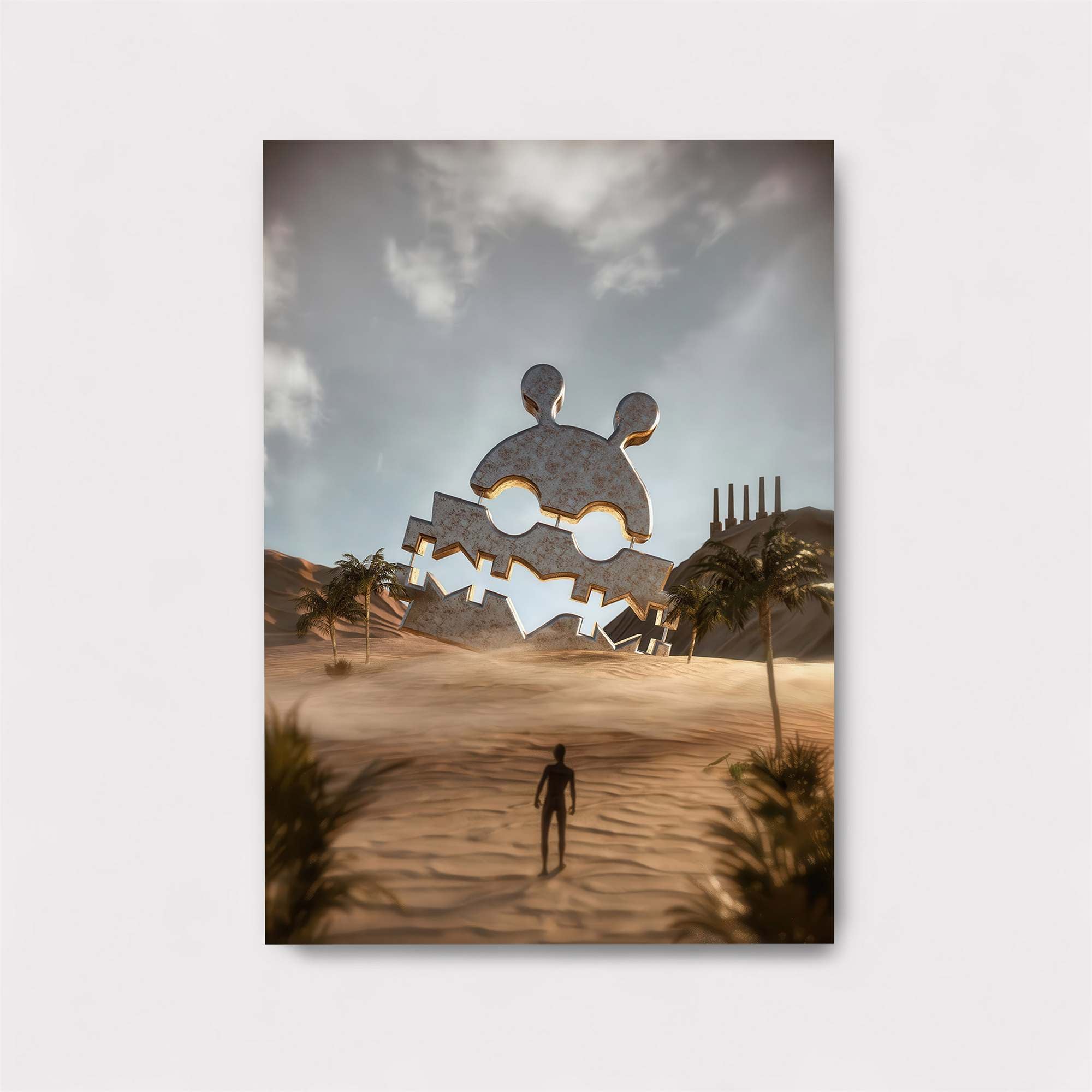 Sunset Solitude Safe Wall Magnetic / M