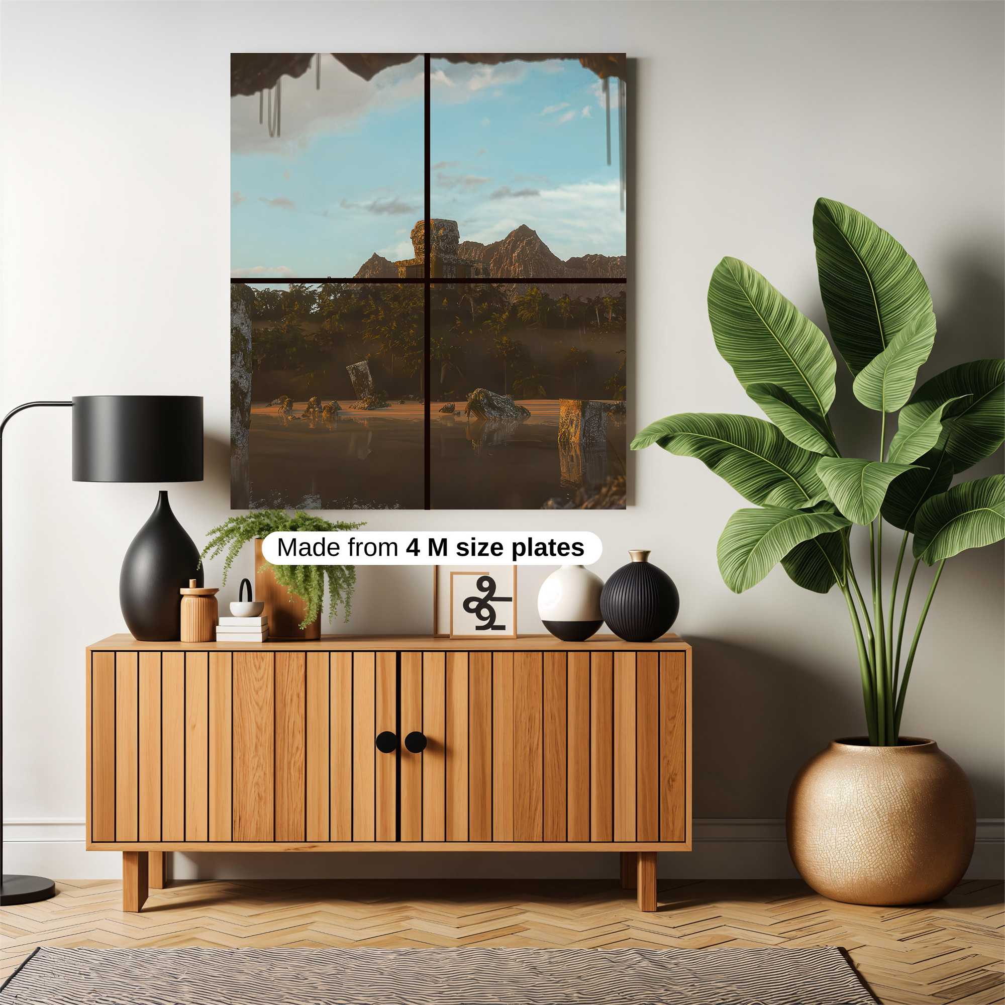 Rainy Solitude Safe Wall Magnetic / M