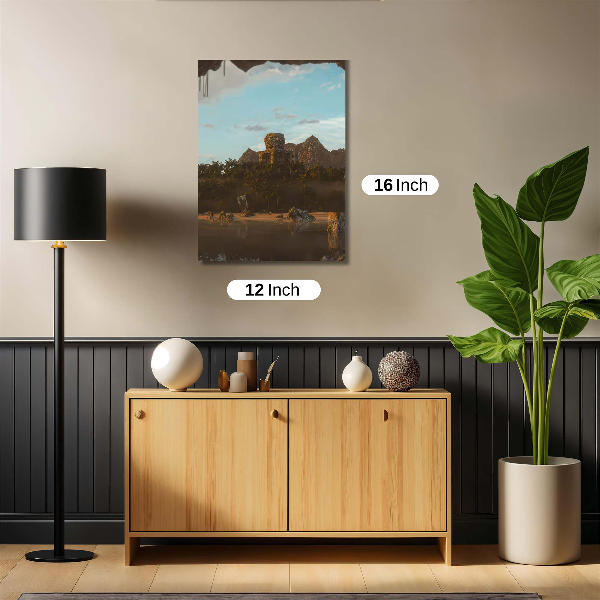 Rainy Solitude Safe Wall Magnetic / M