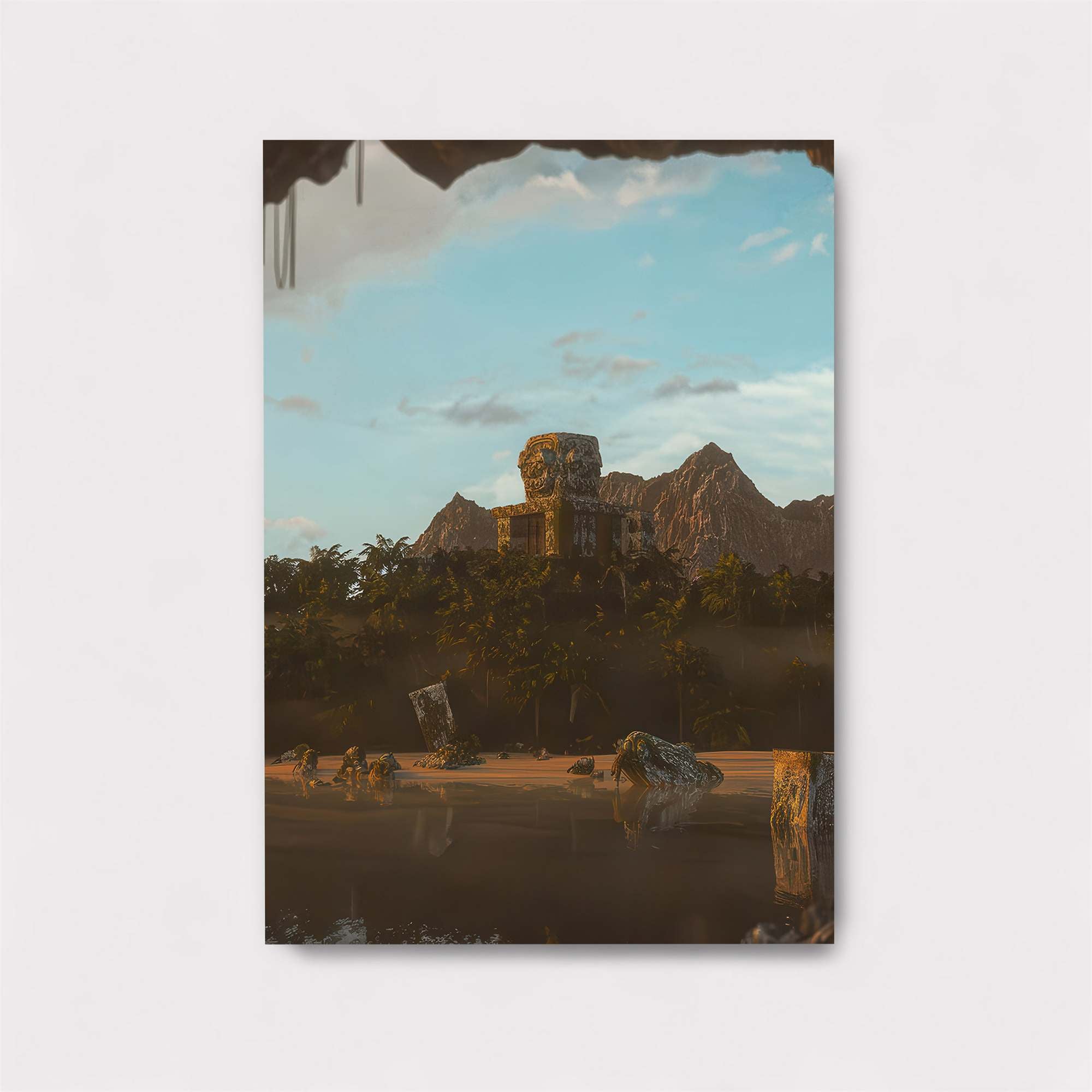 Rainy Solitude Safe Wall Magnetic / M