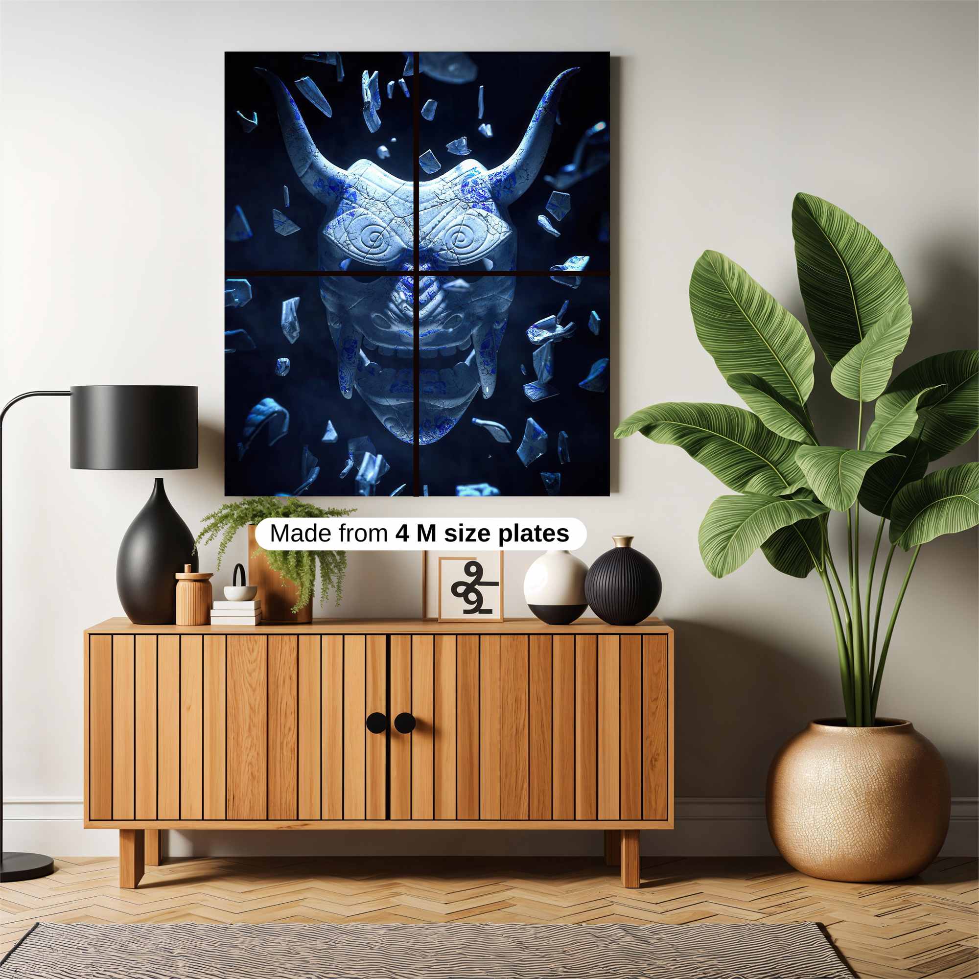 Samurai Solitude Safe Wall Magnetic / M