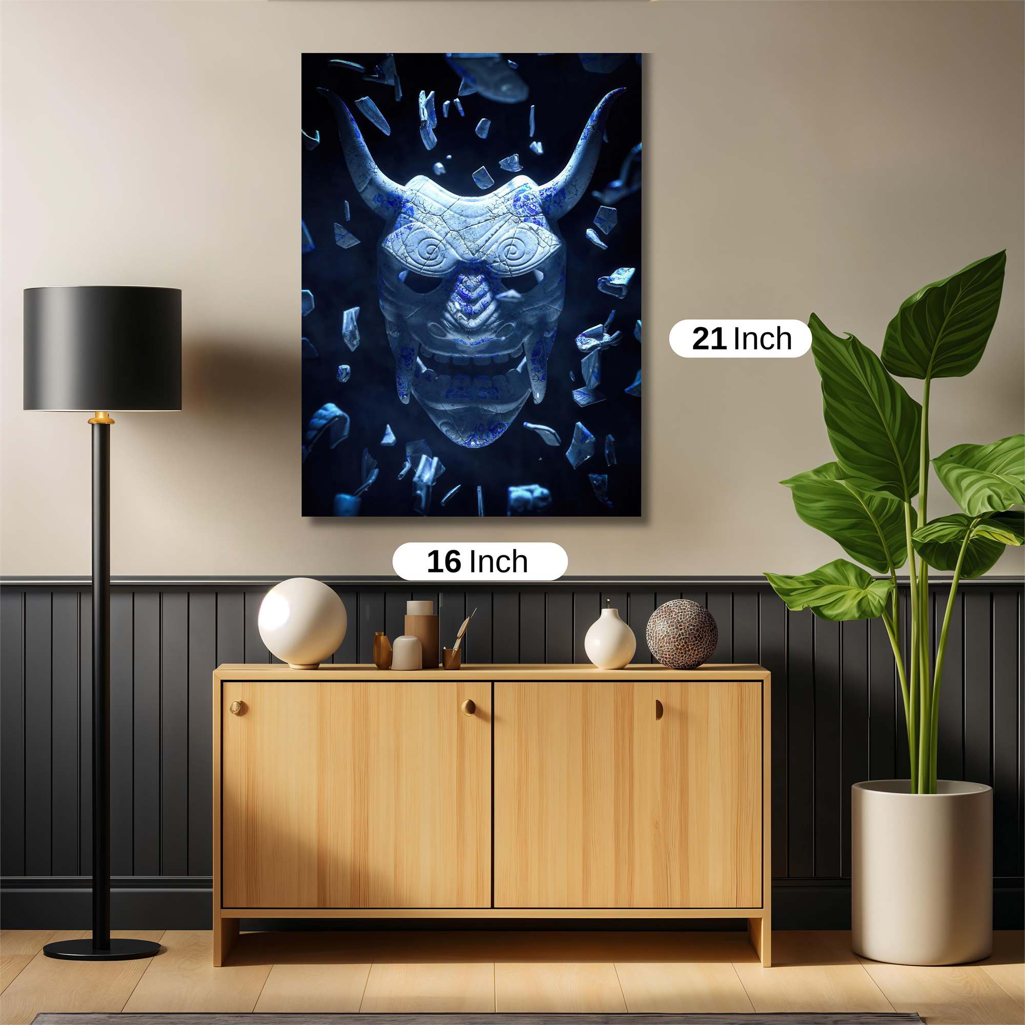 Samurai Solitude Safe Wall Magnetic / M