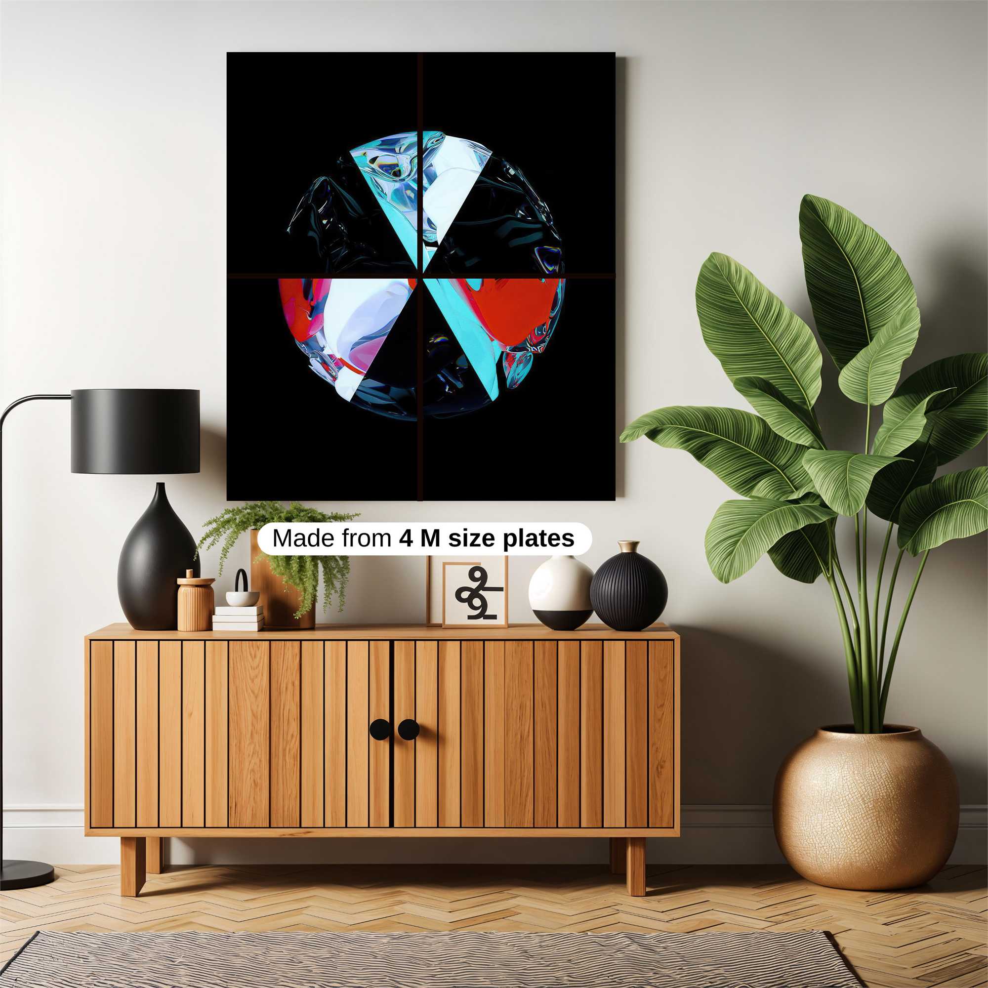 Subway Solitude Safe Wall Magnetic / M