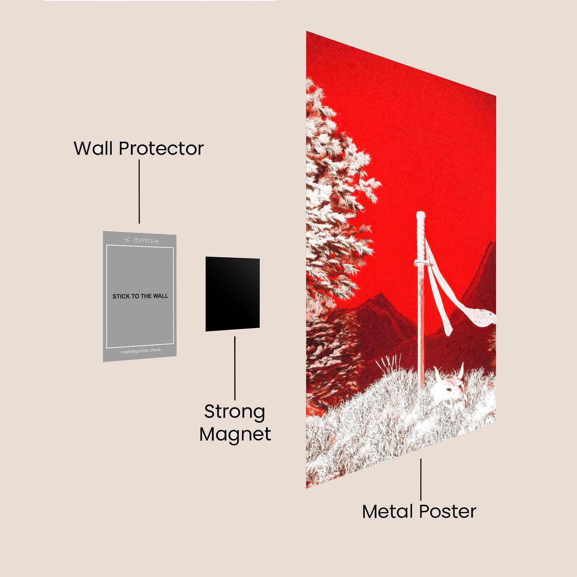 Dragon Serenity Safe Wall Magnetic / M