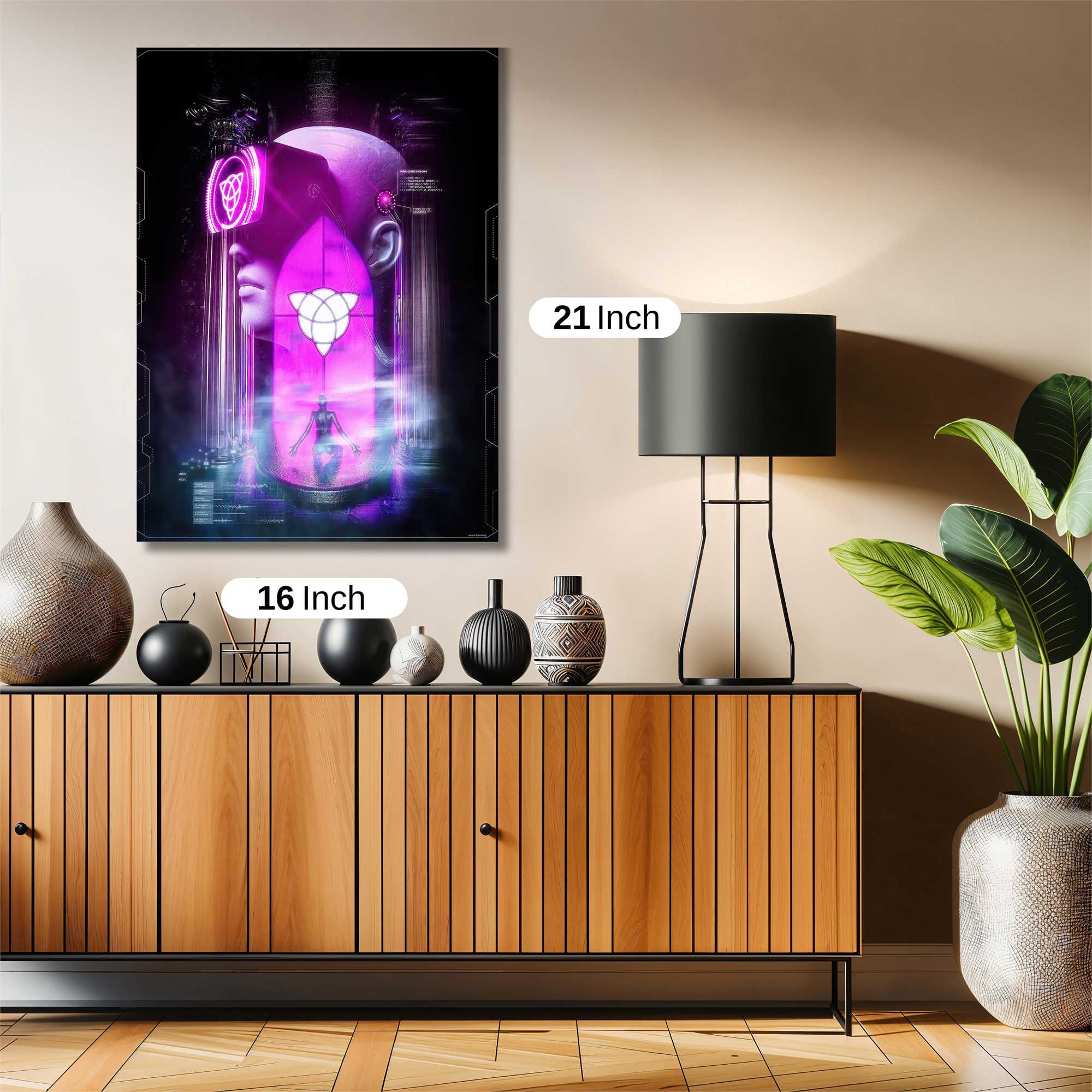 Oni Enigma Safe Wall Magnetic / M