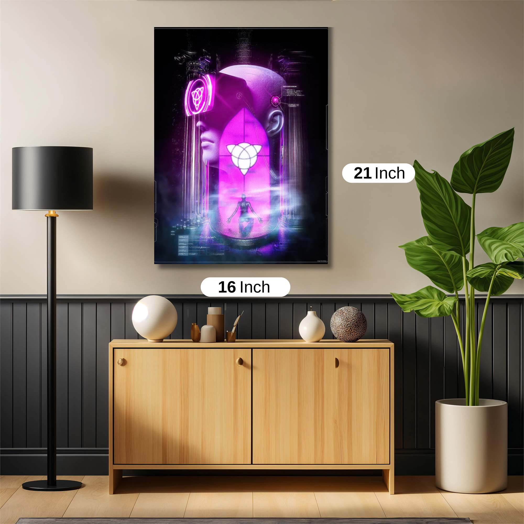 Oni Enigma Safe Wall Magnetic / M