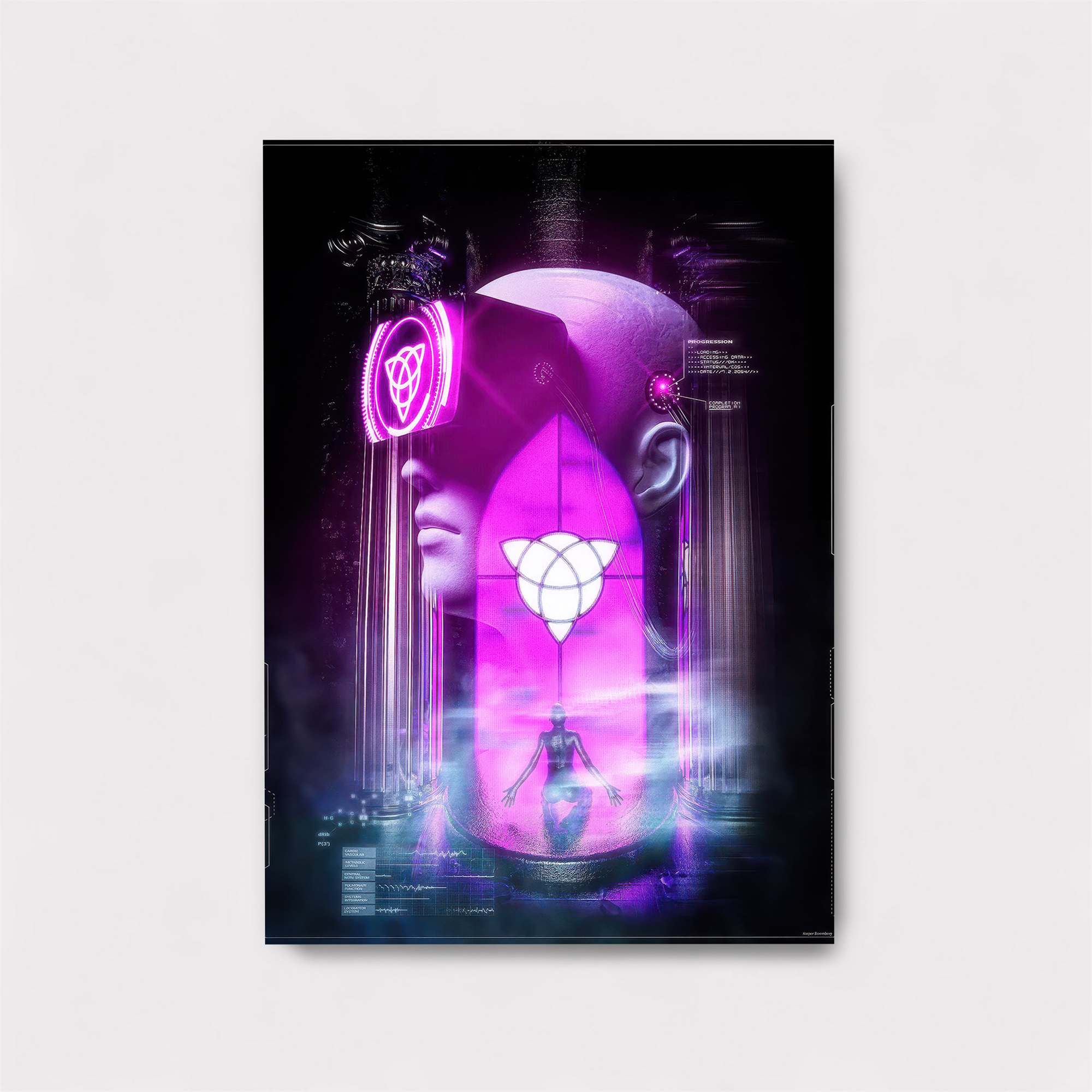 Oni Enigma Safe Wall Magnetic / M