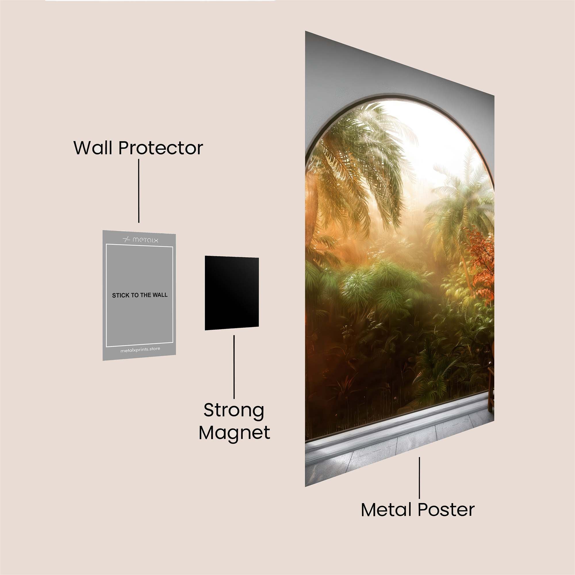 Gamer Bliss Safe Wall Magnetic / M