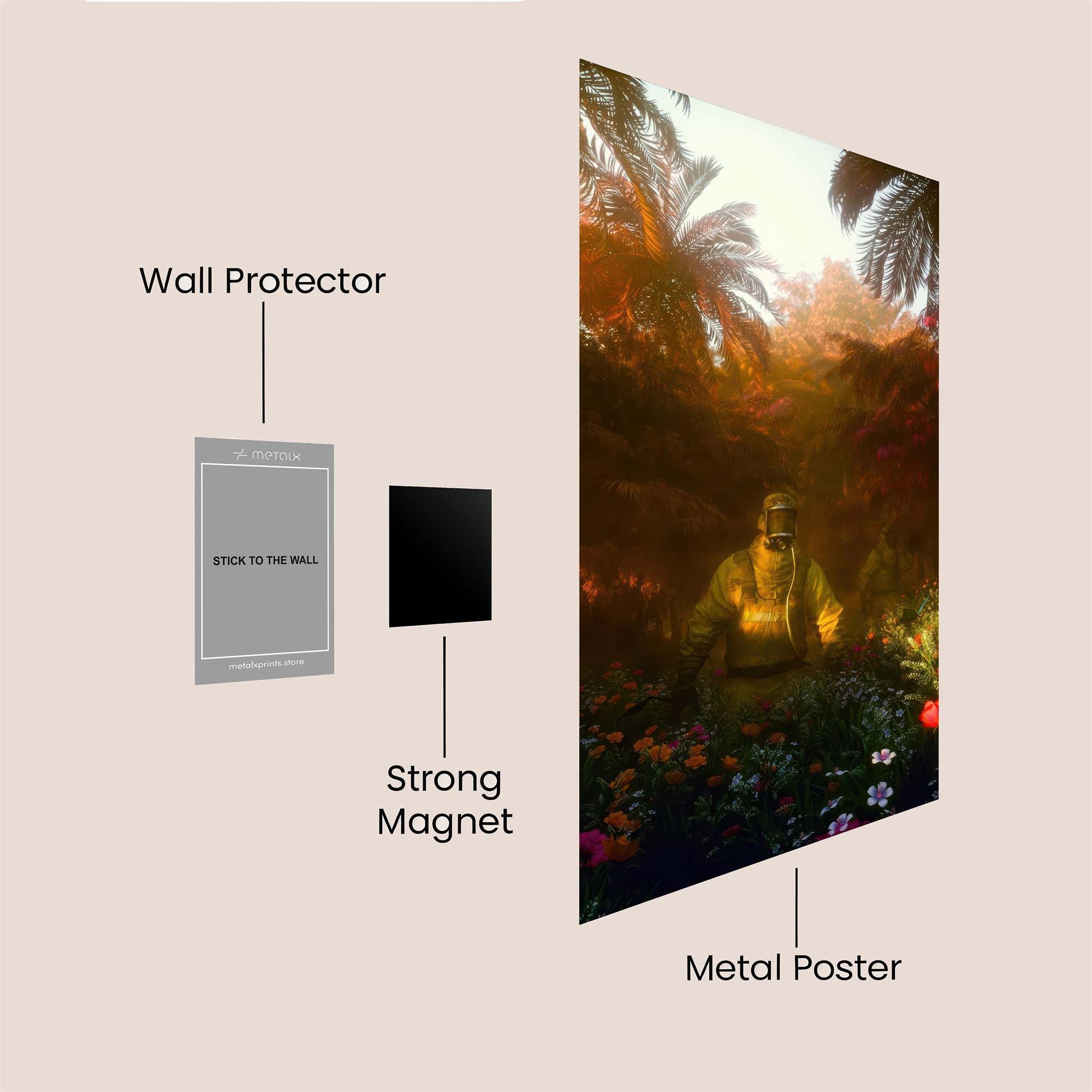 Meteor Hope Safe Wall Magnetic / M