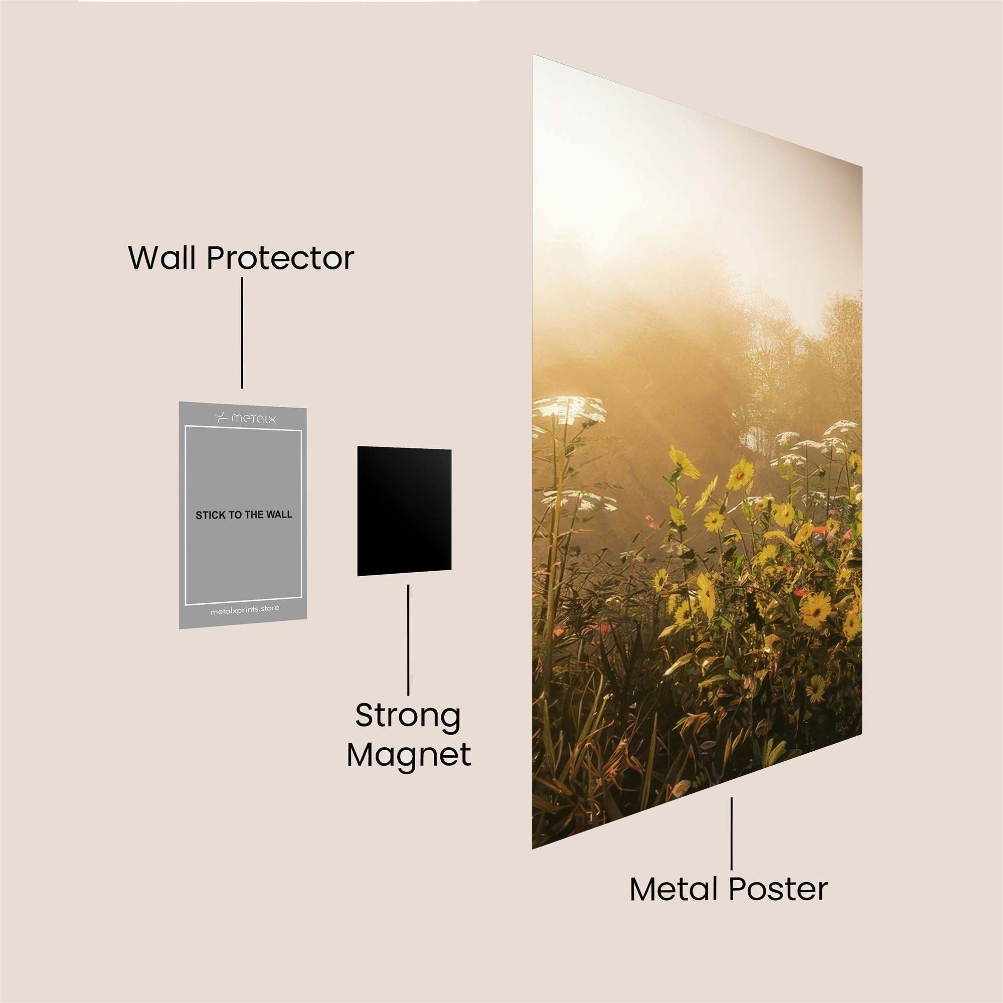 Stargazer's Serenity Safe Wall Magnetic / M