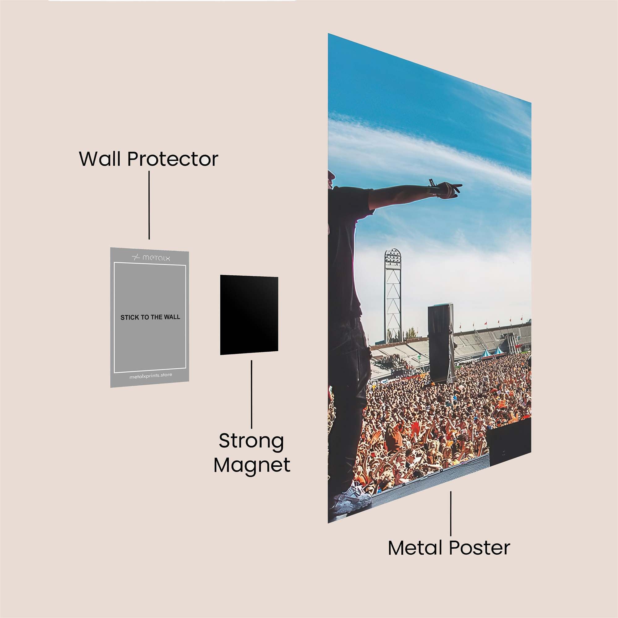 Pilot Serenity Safe Wall Magnetic / M