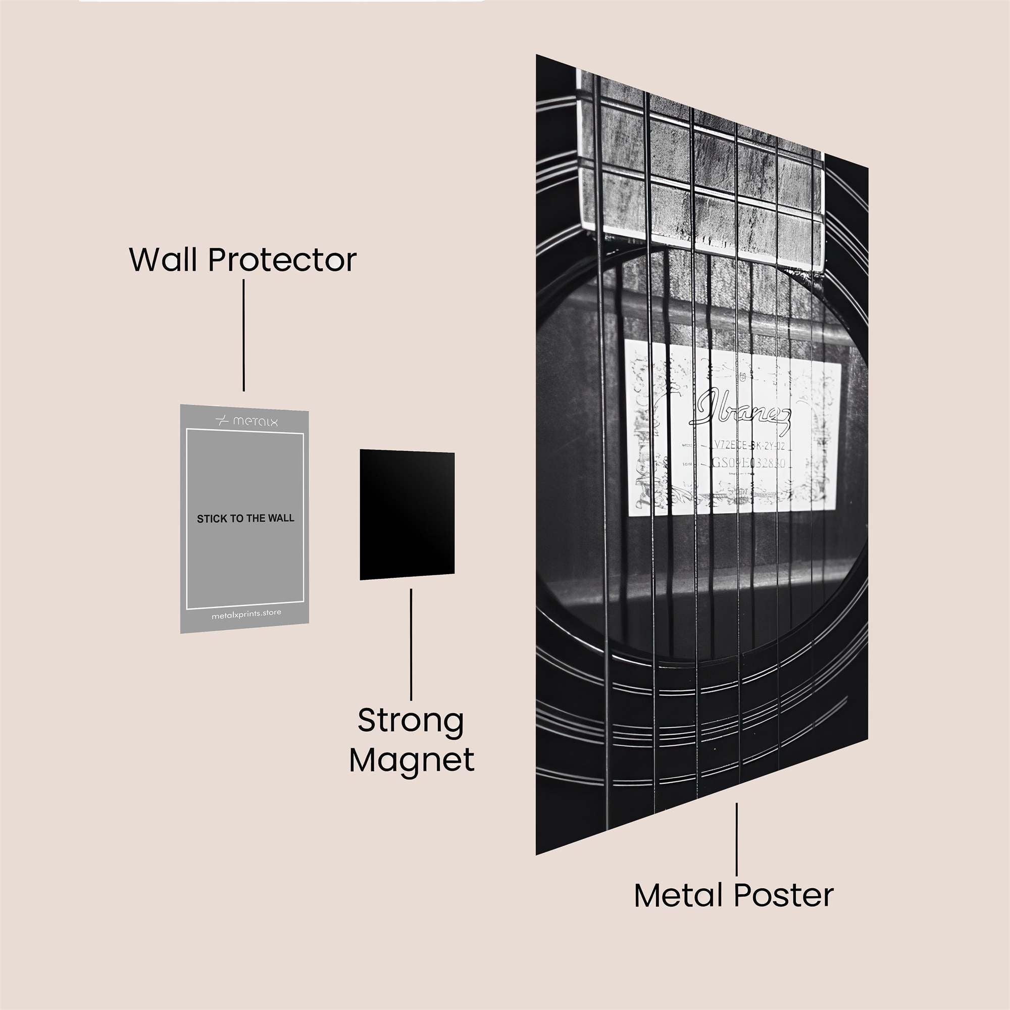 Bunny Bliss Safe Wall Magnetic / M