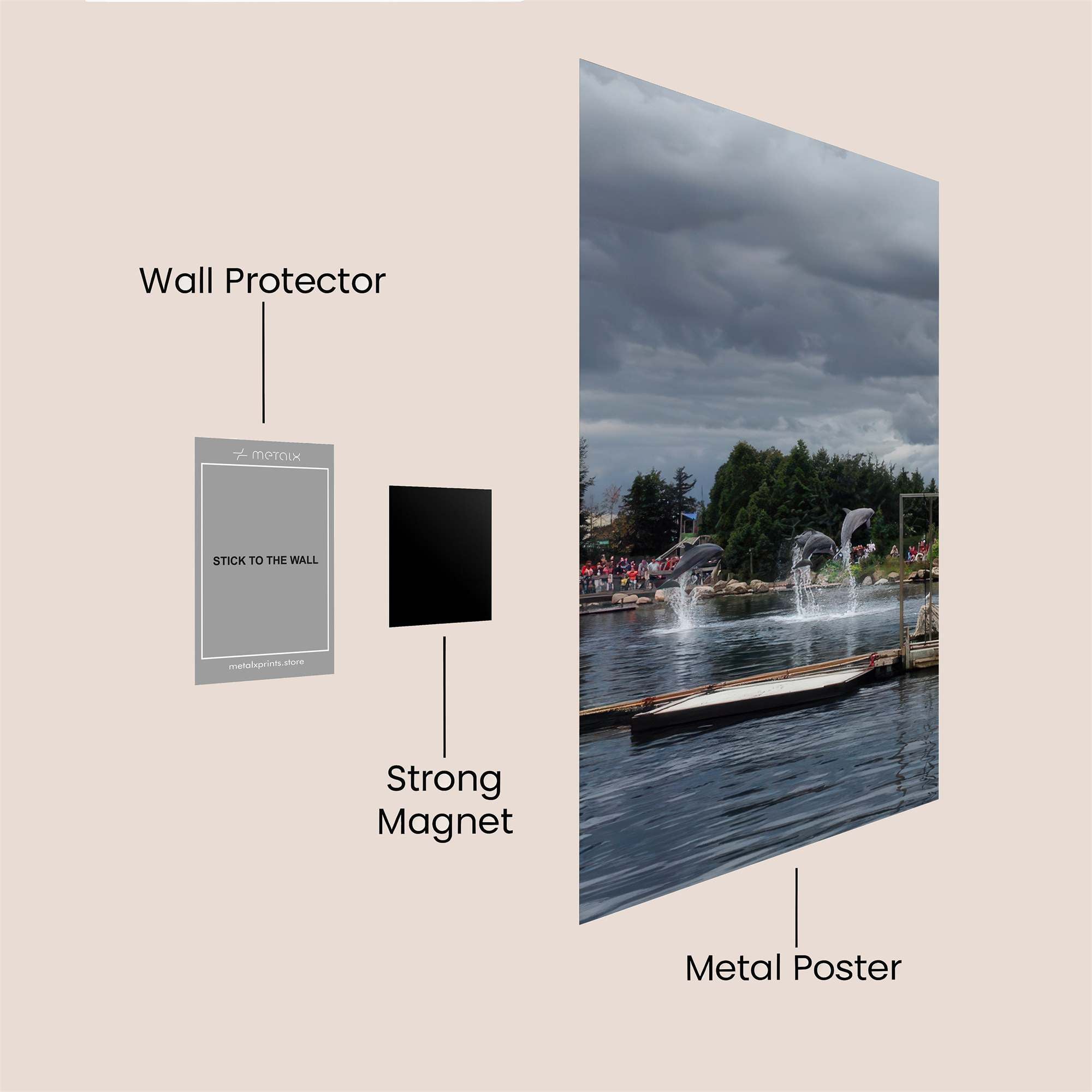 Cosmic Serenity Safe Wall Magnetic / M