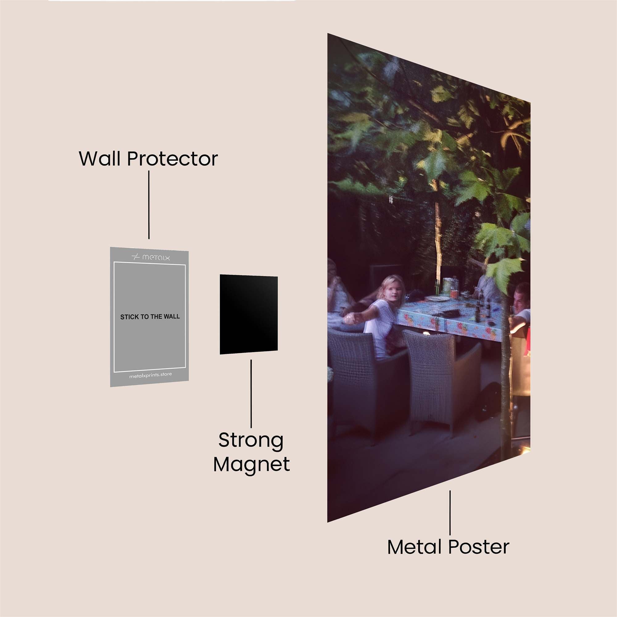 Fuji Serenity Safe Wall Magnetic / M