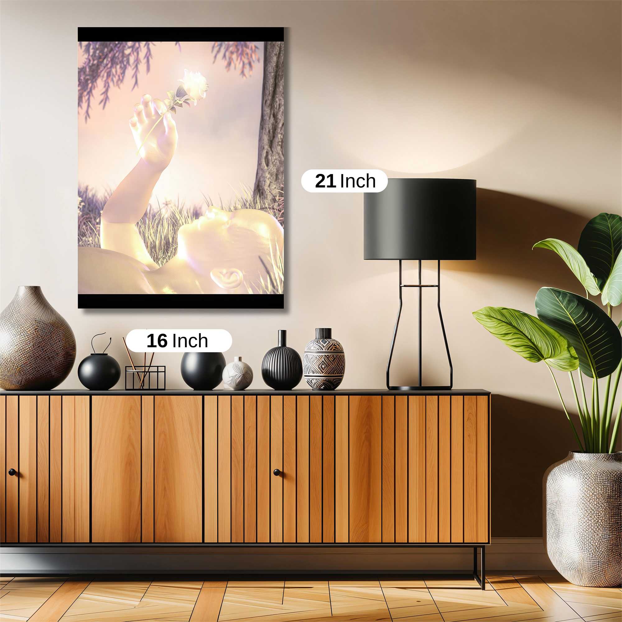 Neon Solitude Safe Wall Magnetic / M