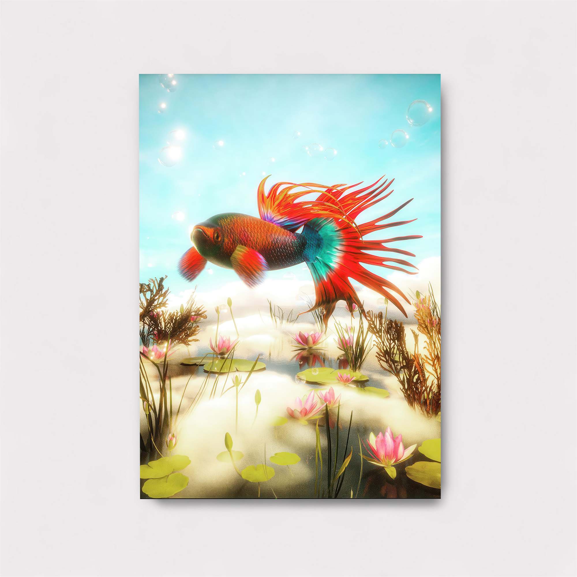 Floral Serenity Safe Wall Magnetic / M