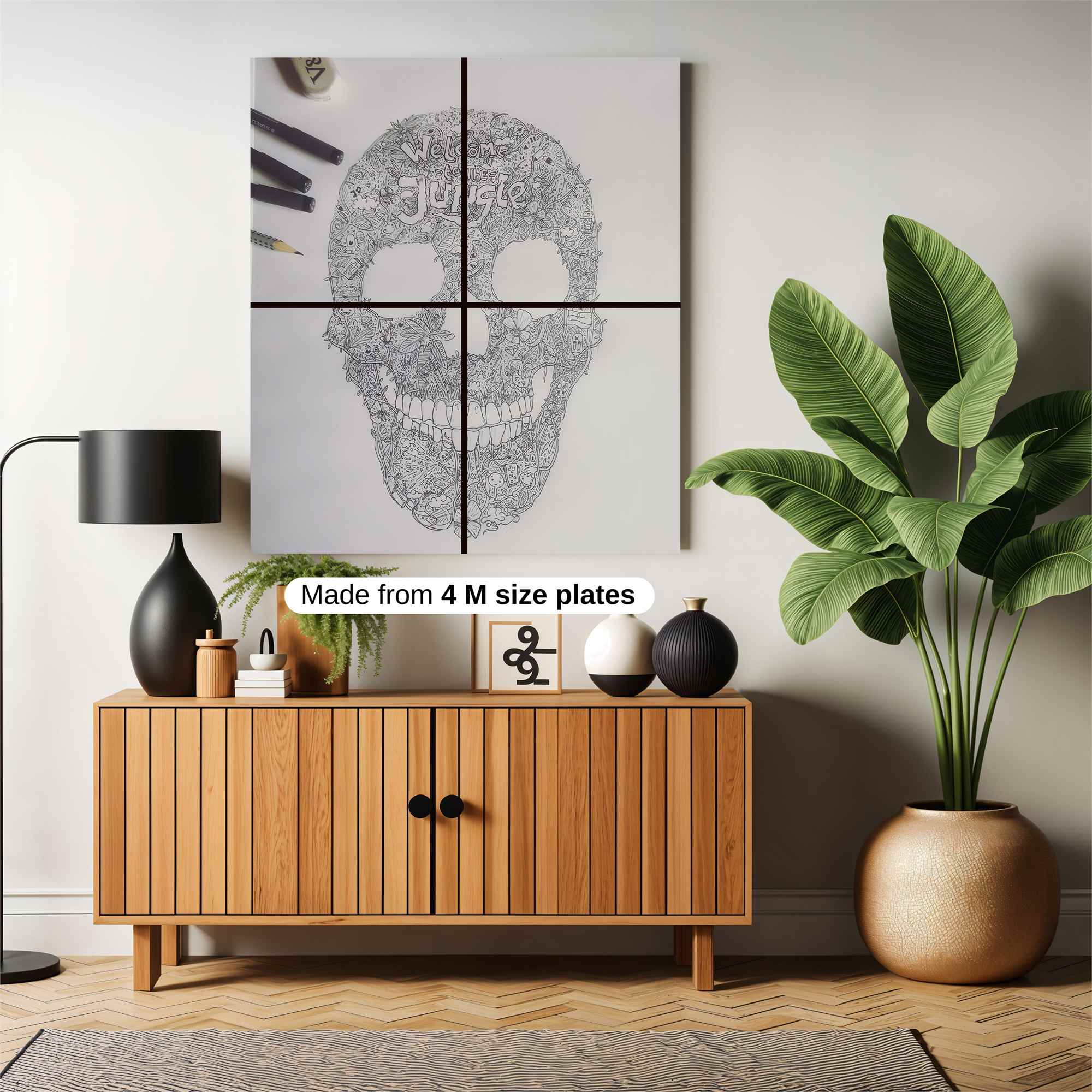 Flower Whisper Safe Wall Magnetic / M