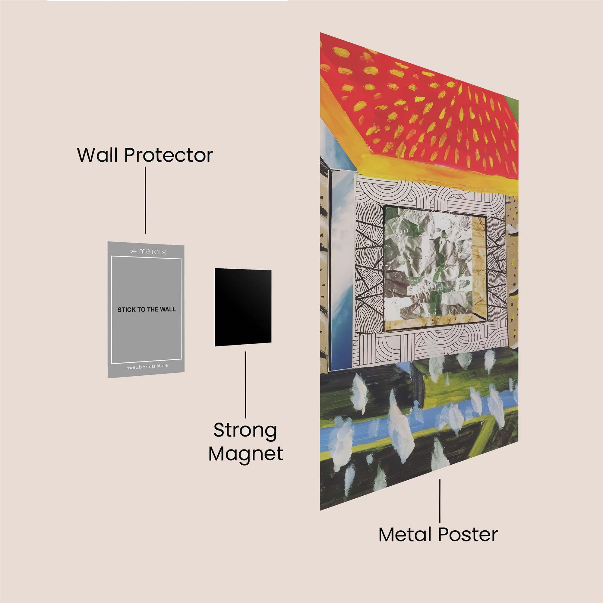 Fuji Serenity Safe Wall Magnetic / M