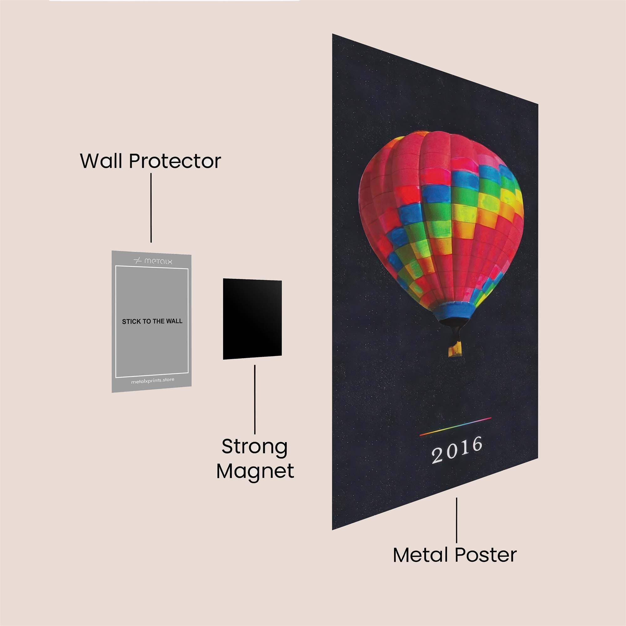 Sakura Serenity Safe Wall Magnetic / M