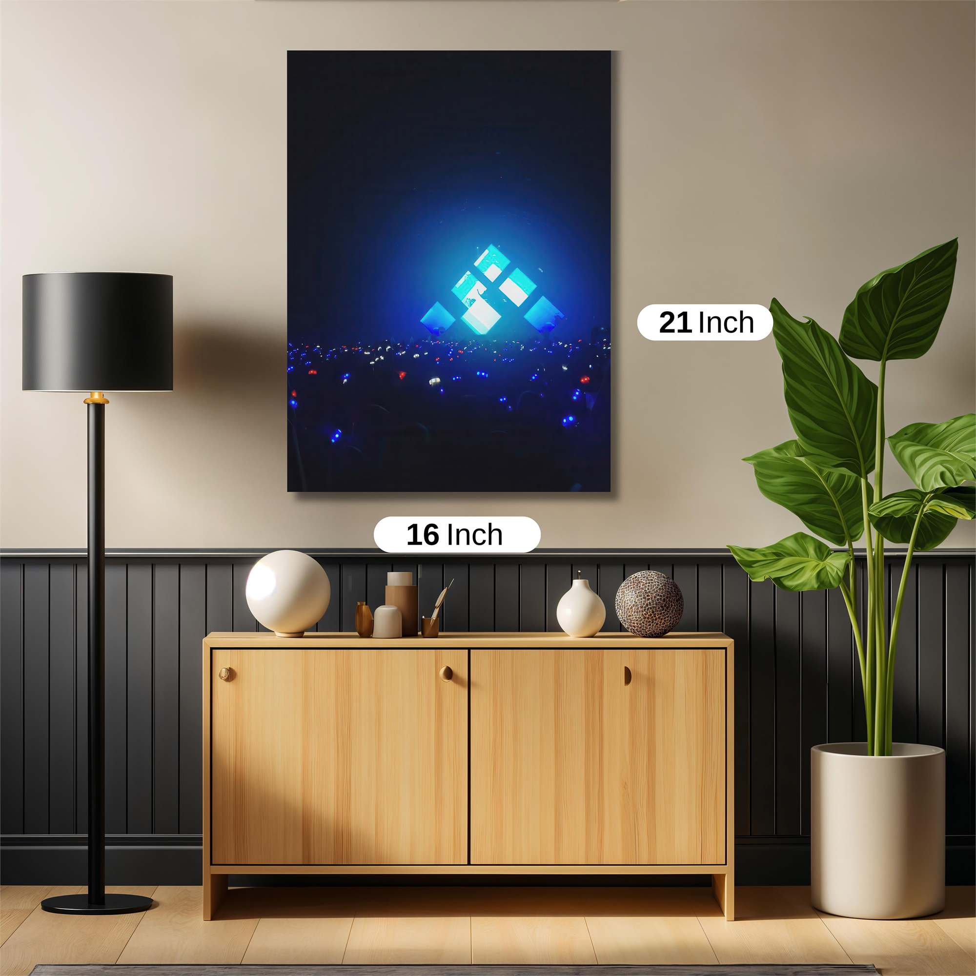 Violet Serenity Safe Wall Magnetic / M