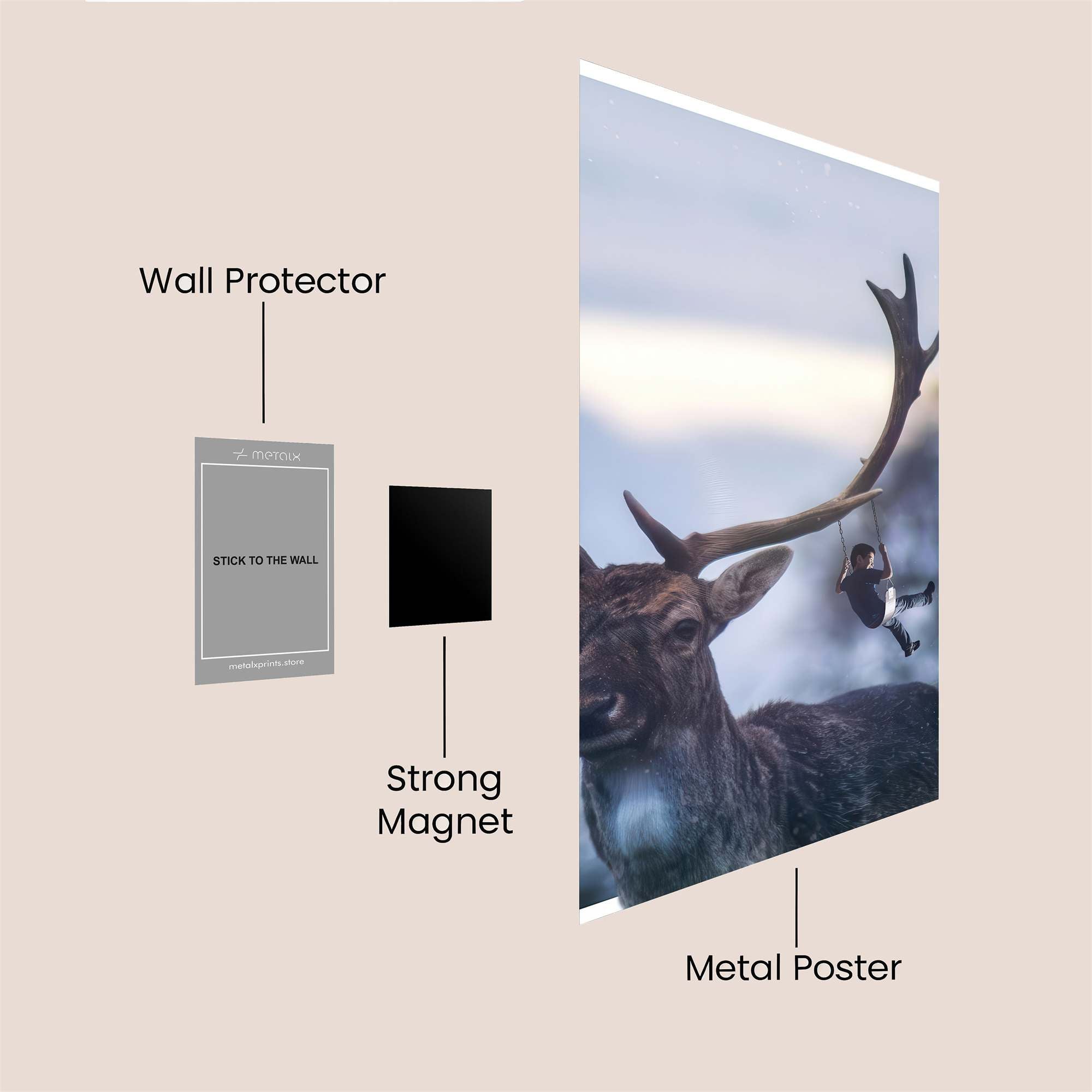 Rebel Vibe Safe Wall Magnetic / M