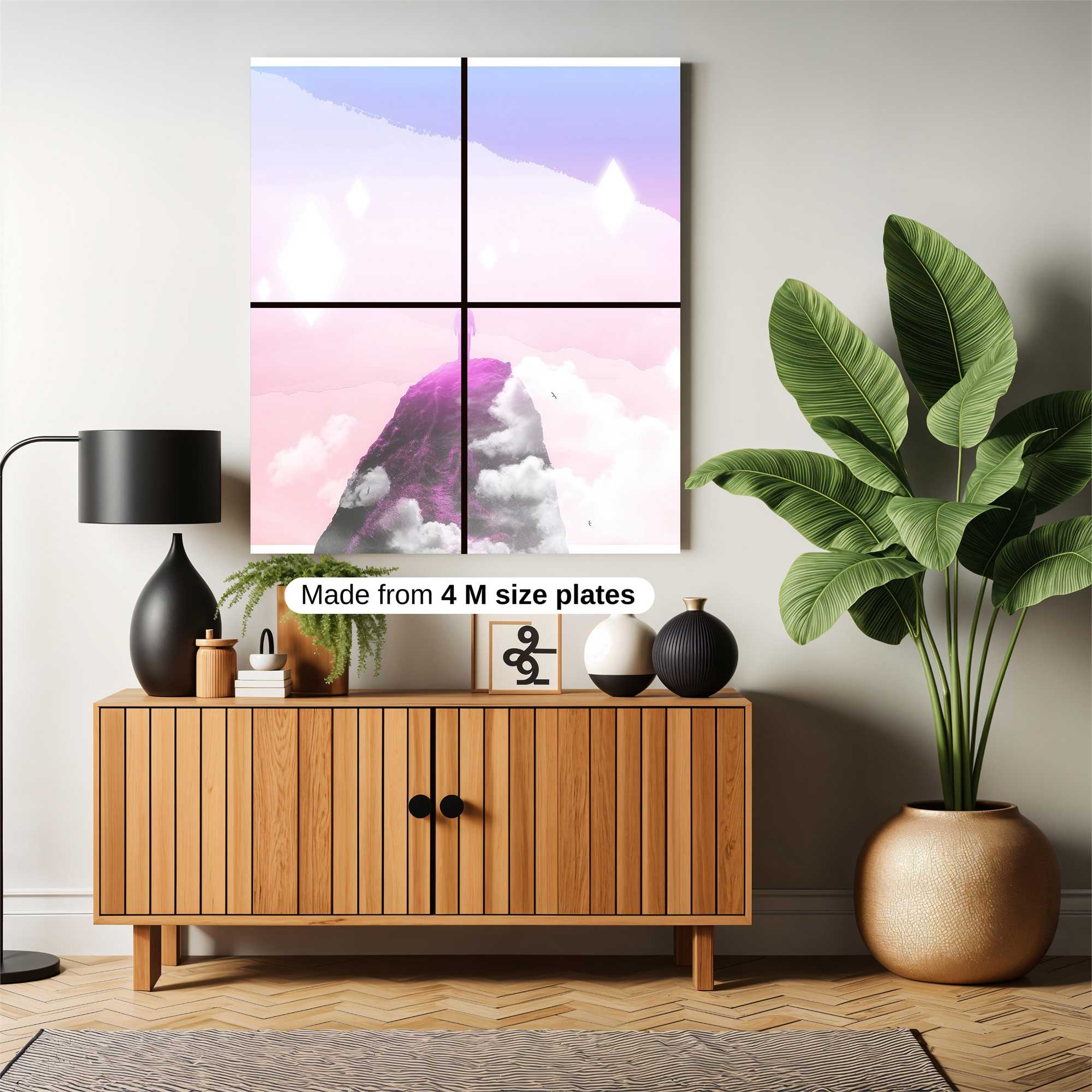 Sunset Serenity Safe Wall Magnetic / M