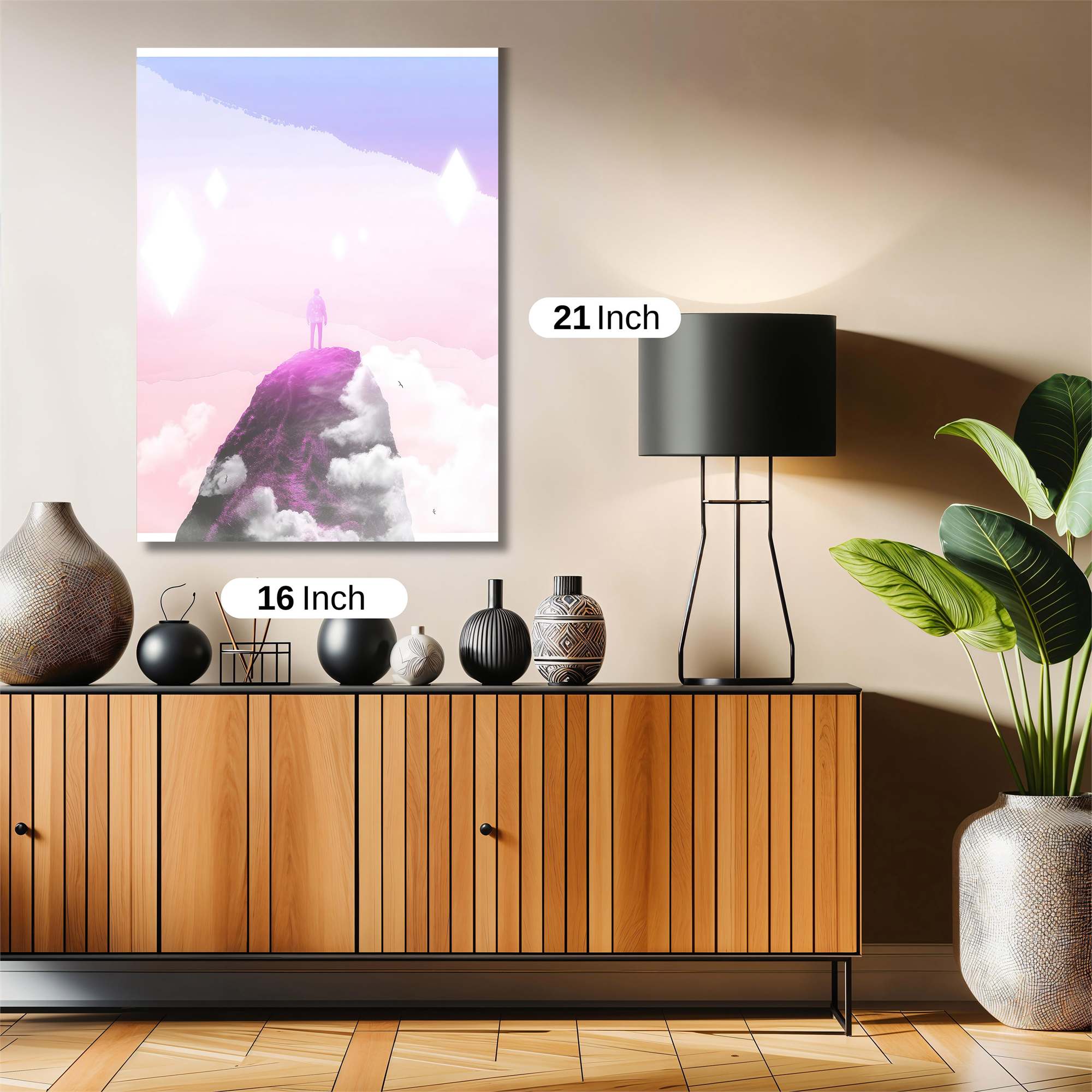 Sunset Serenity Safe Wall Magnetic / M