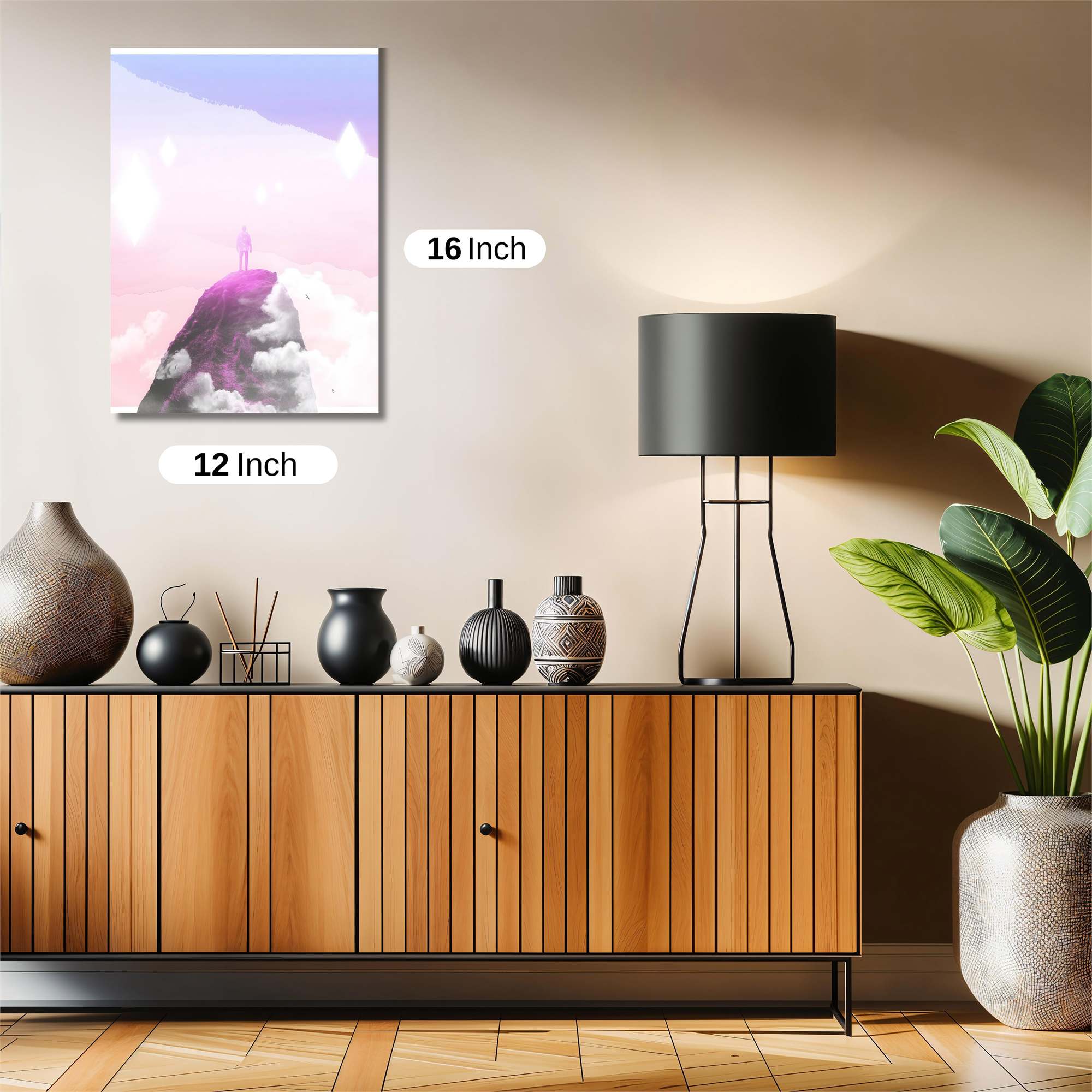 Sunset Serenity Safe Wall Magnetic / M