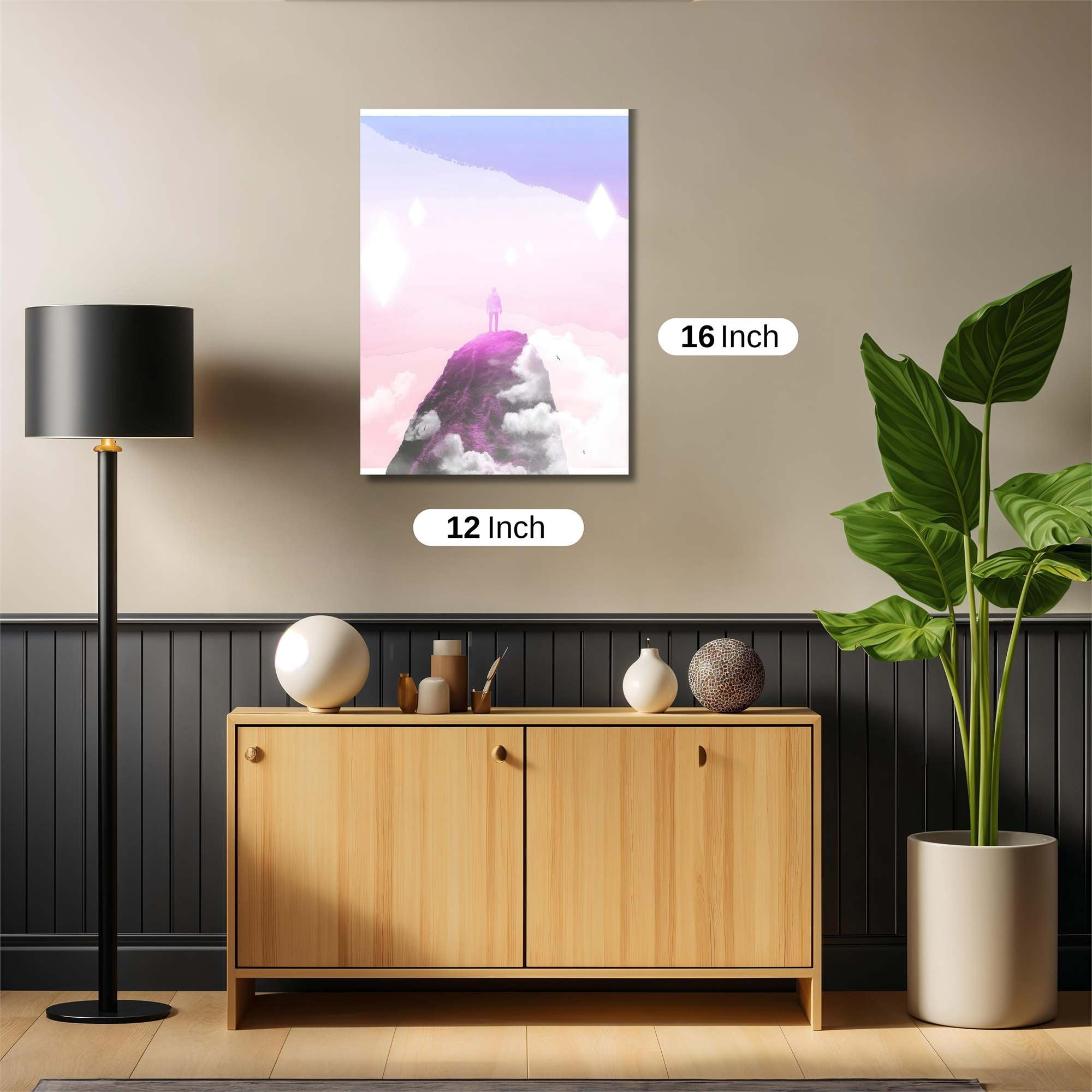 Sunset Serenity Safe Wall Magnetic / M