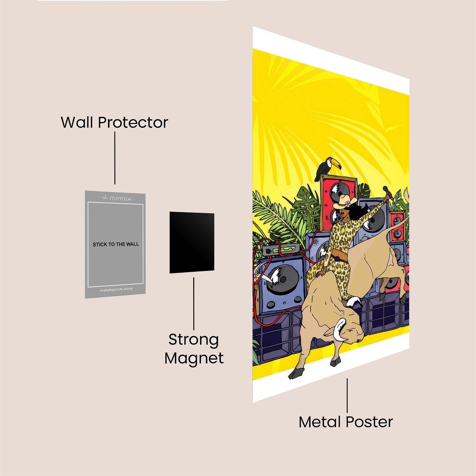 CityDreamer Safe Wall Magnetic / M