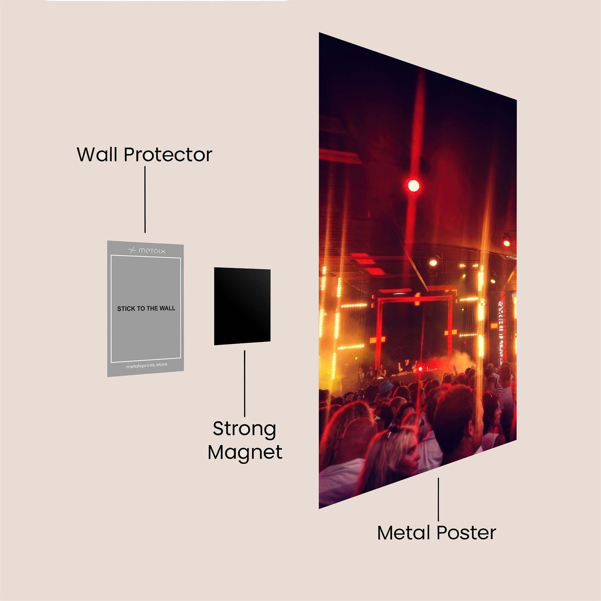 Explorer Serene Safe Wall Magnetic / M
