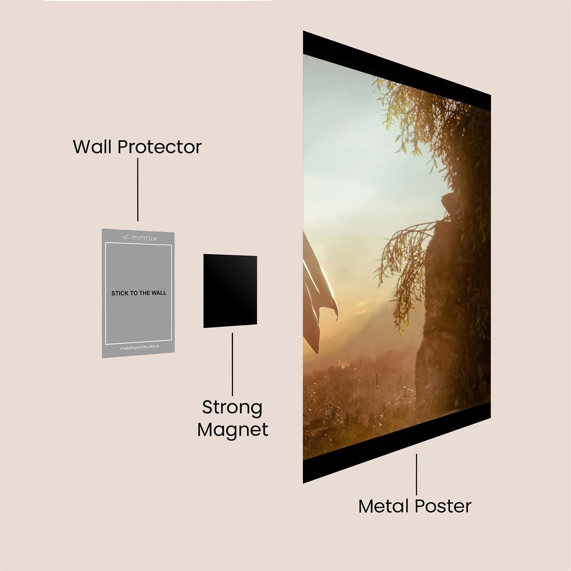 Studio Serenity Safe Wall Magnetic / M