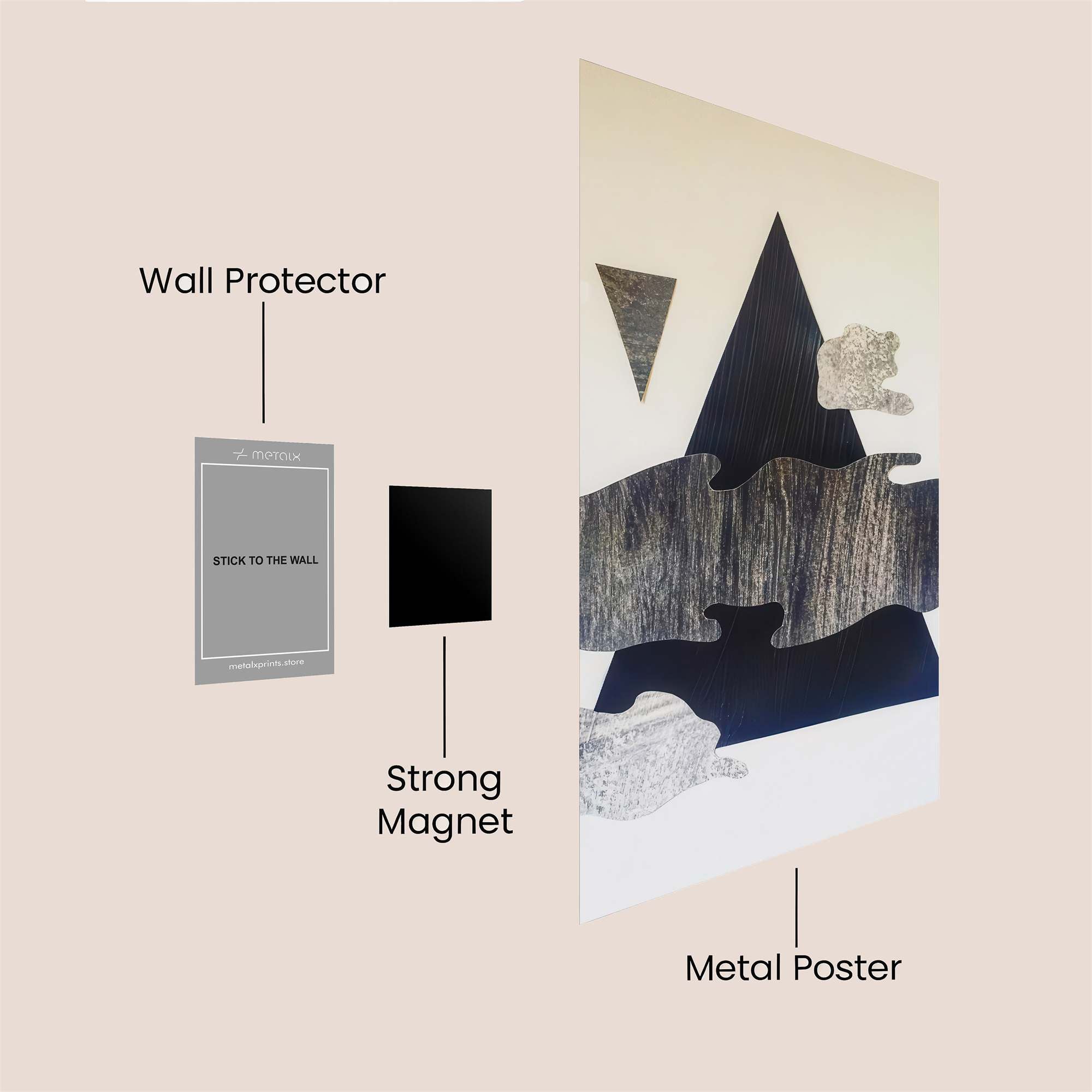 Neon Rebel Safe Wall Magnetic / M