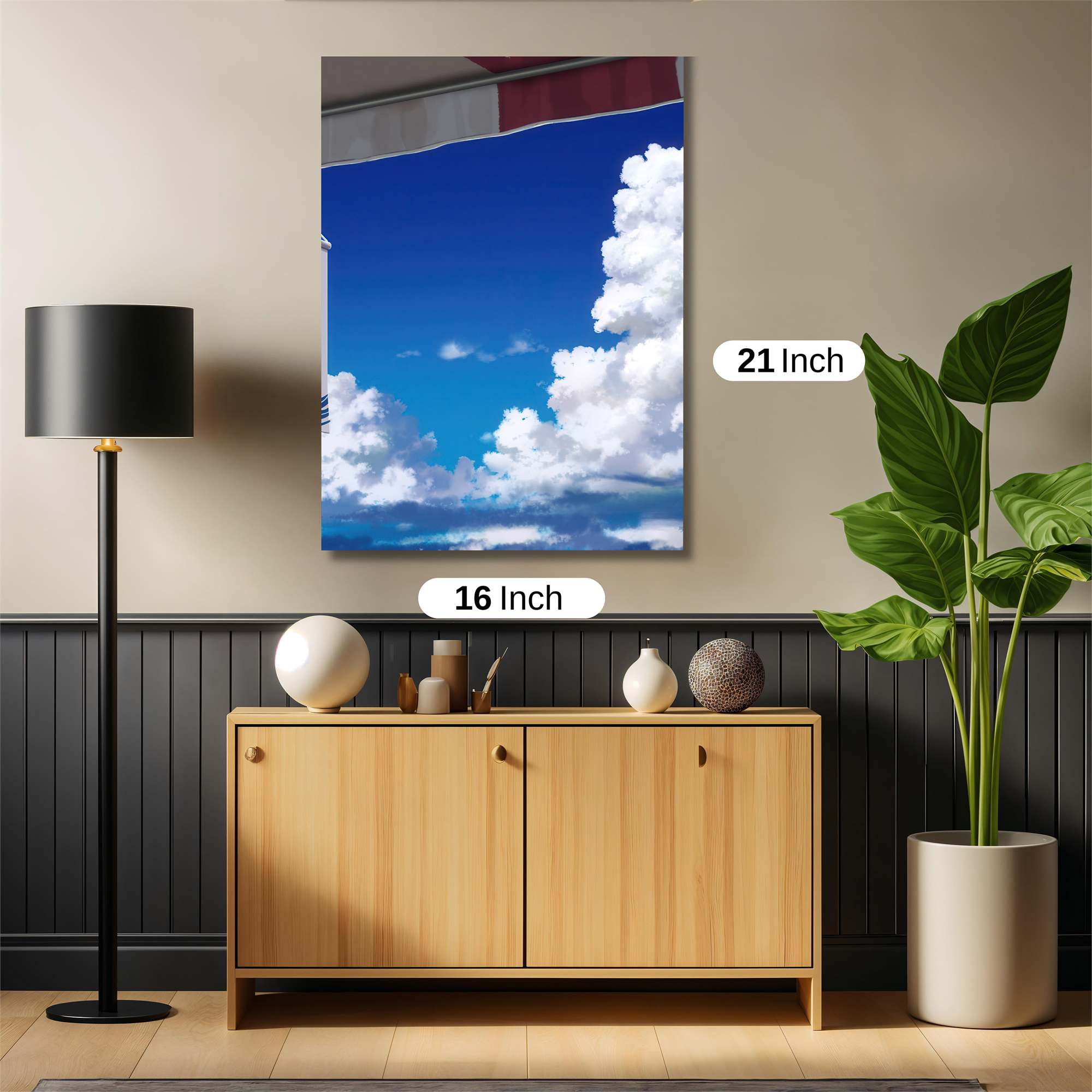 Countryside Bliss Safe Wall Magnetic / M