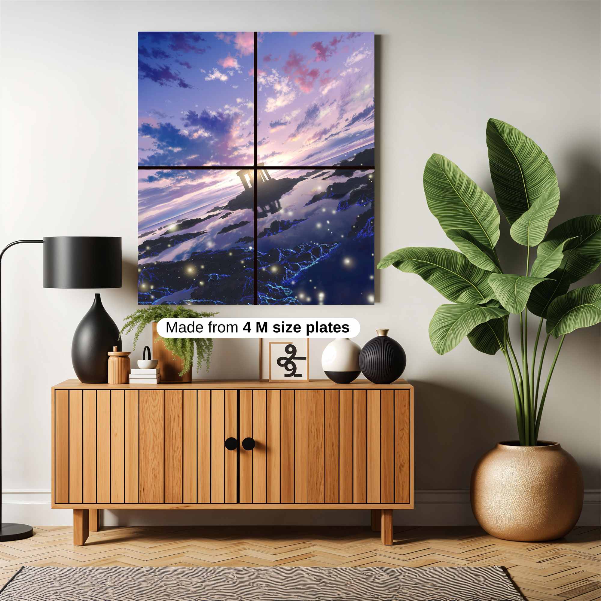 Sunset Serenity Safe Wall Magnetic / M