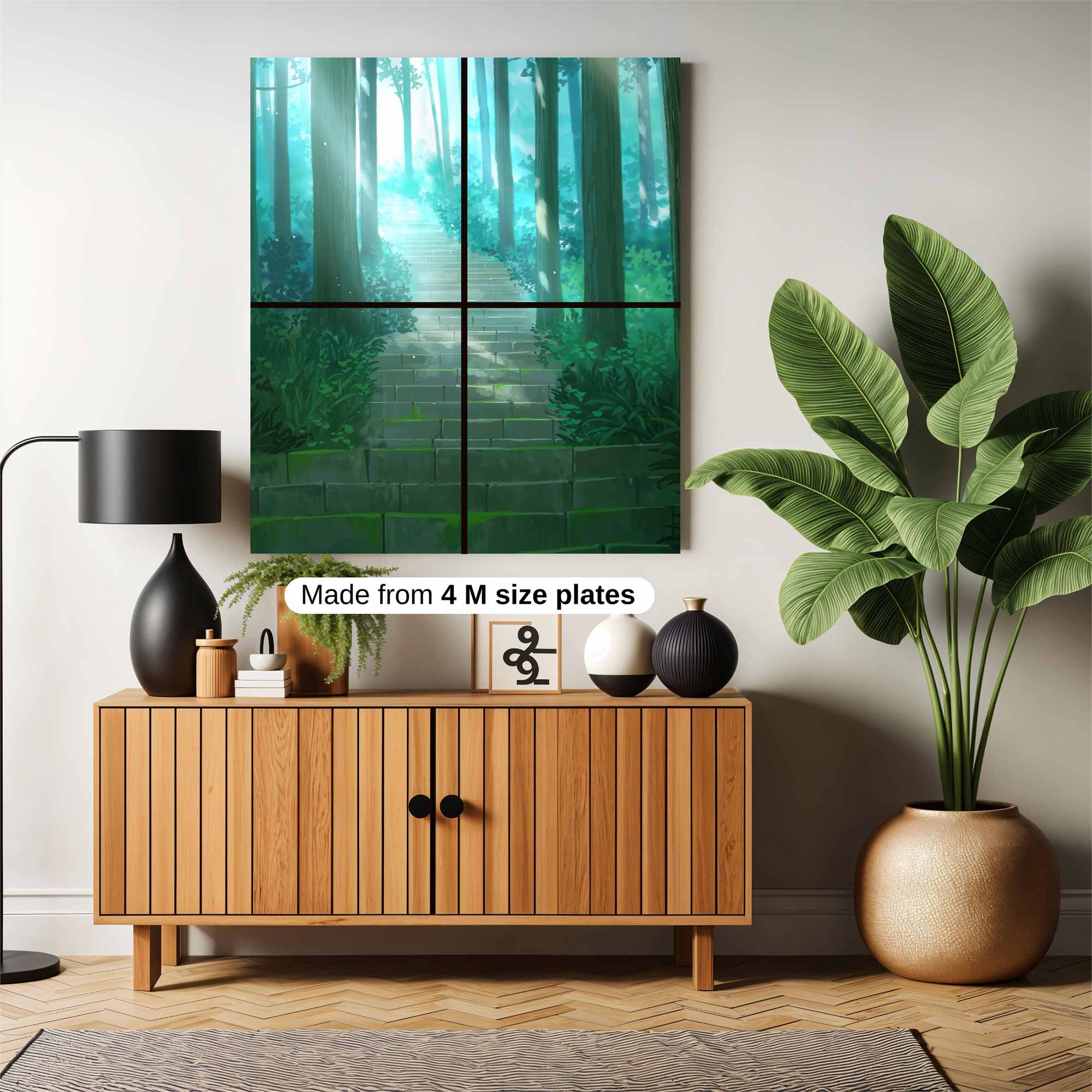 Forest Serenity Safe Wall Magnetic / M
