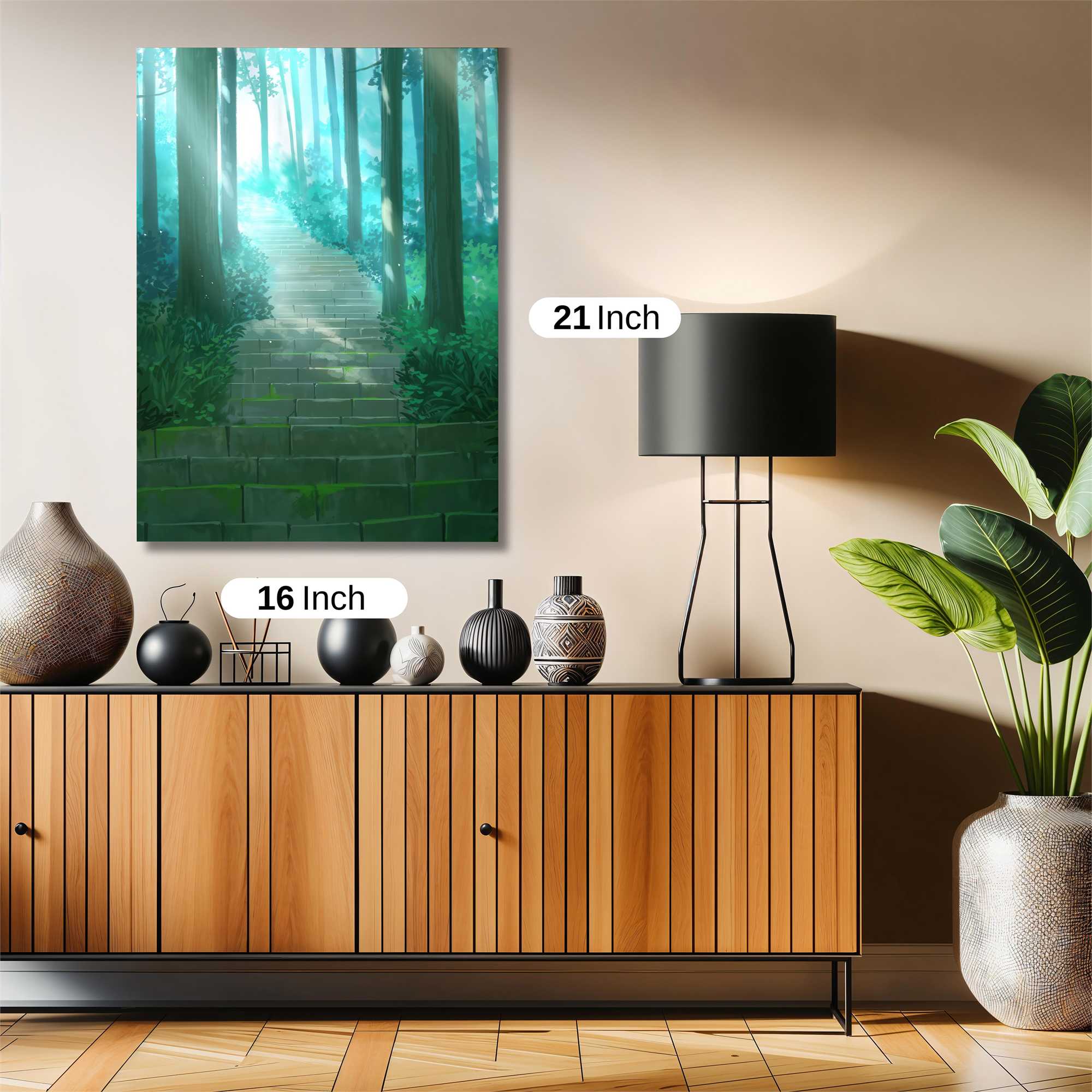 Forest Serenity Safe Wall Magnetic / M